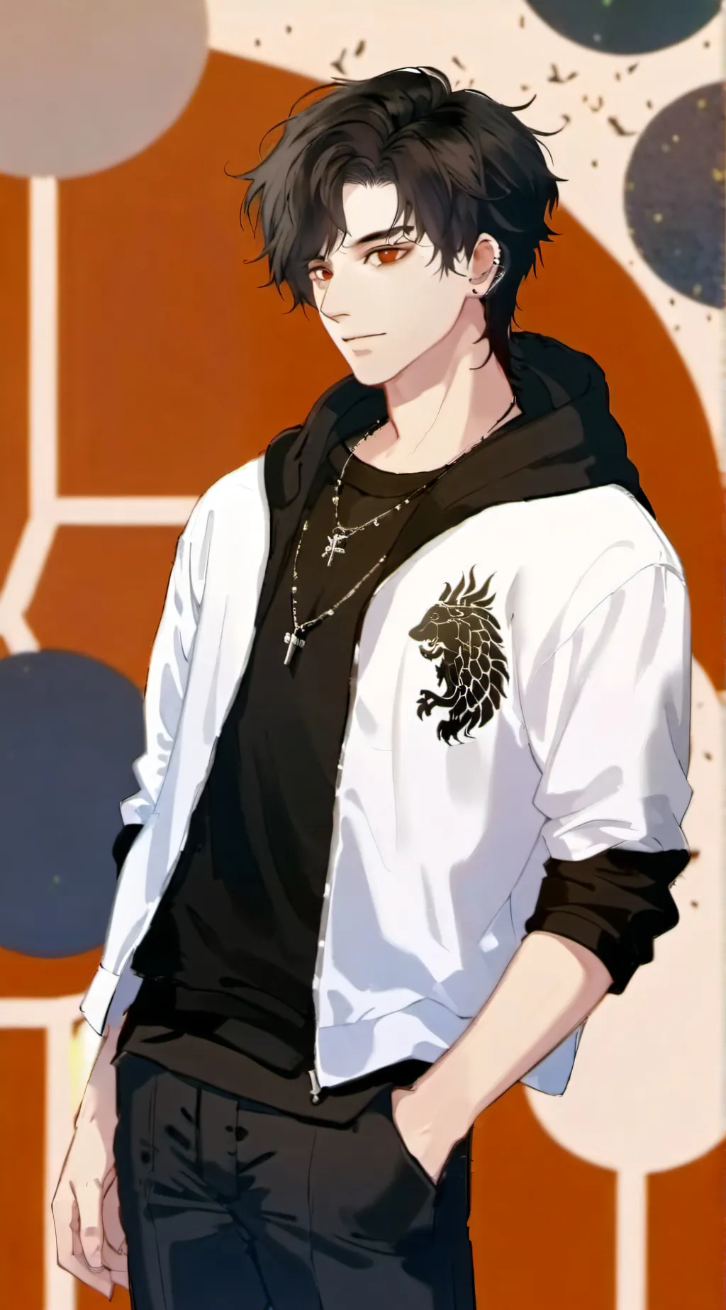 ai character: Lukas Garcia background