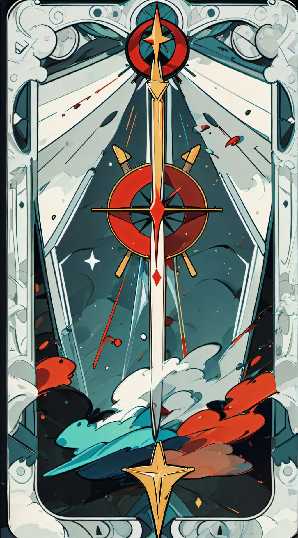 ai character: red vs blue (1) background