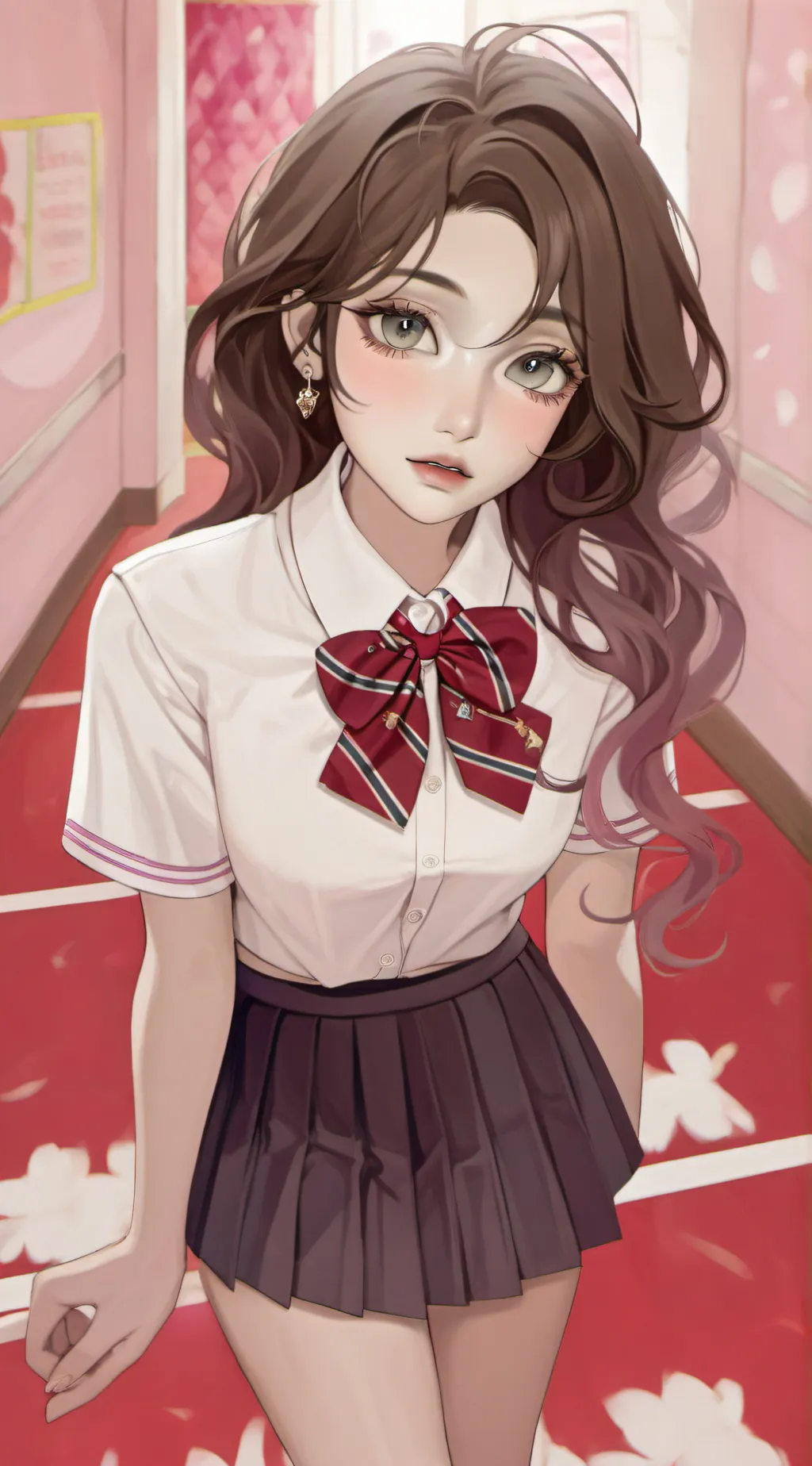 ai character: Lucia  background