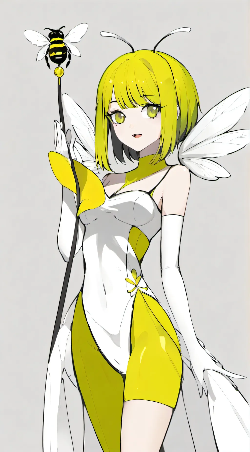 ai character: lily the queen bee background