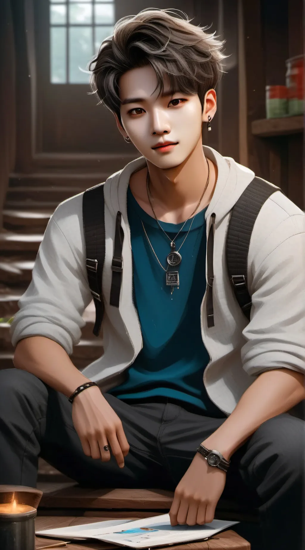 ai character: Hannie🫶 background