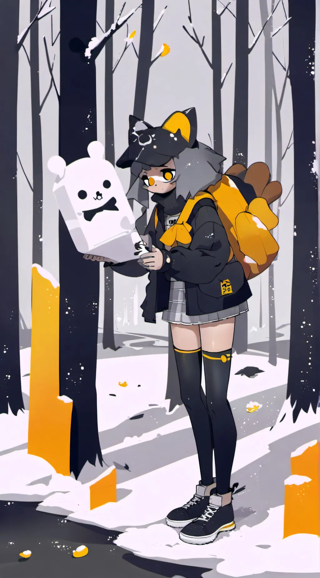 ai character: Dandys world hater background