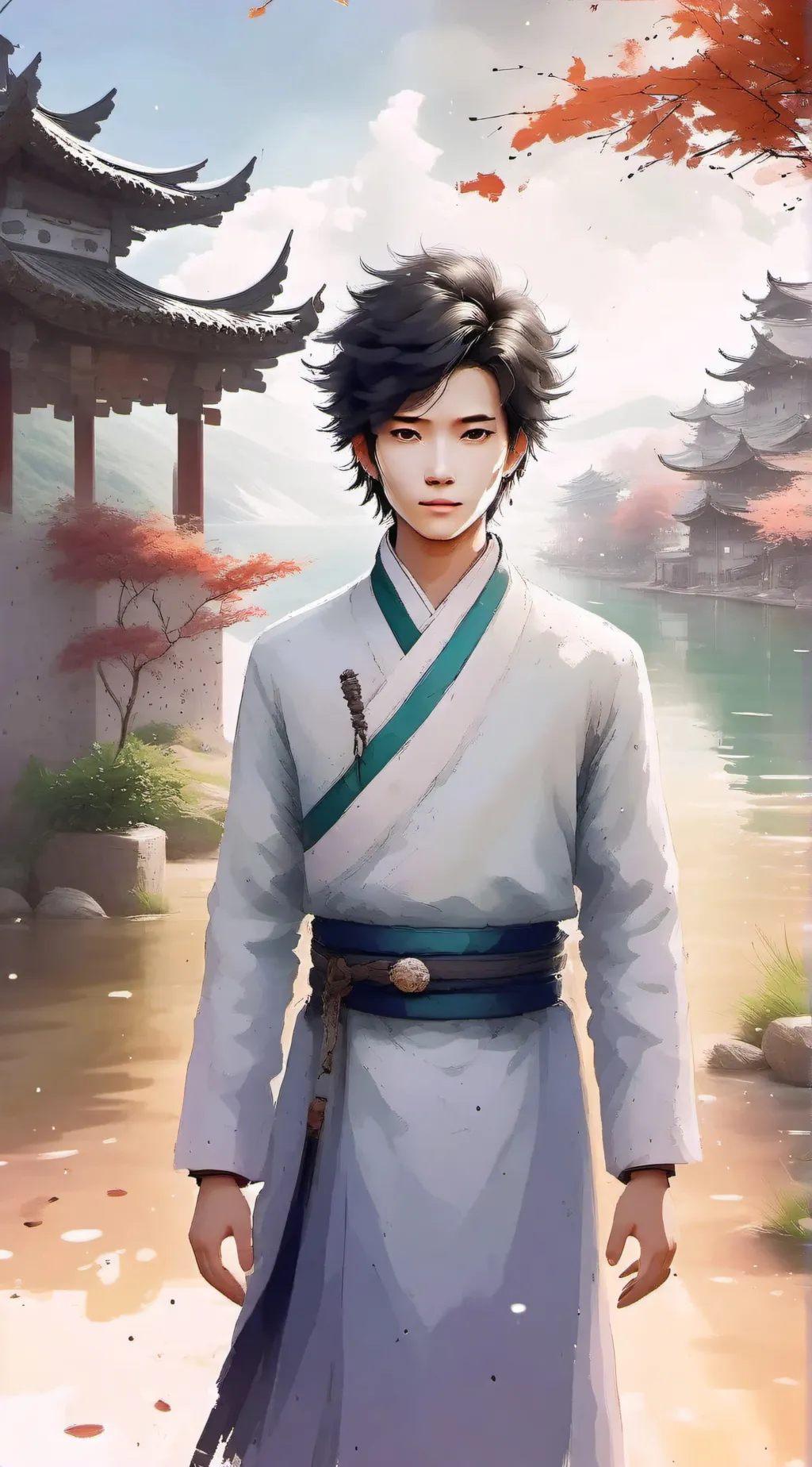 ai character: Chinese Scammer background