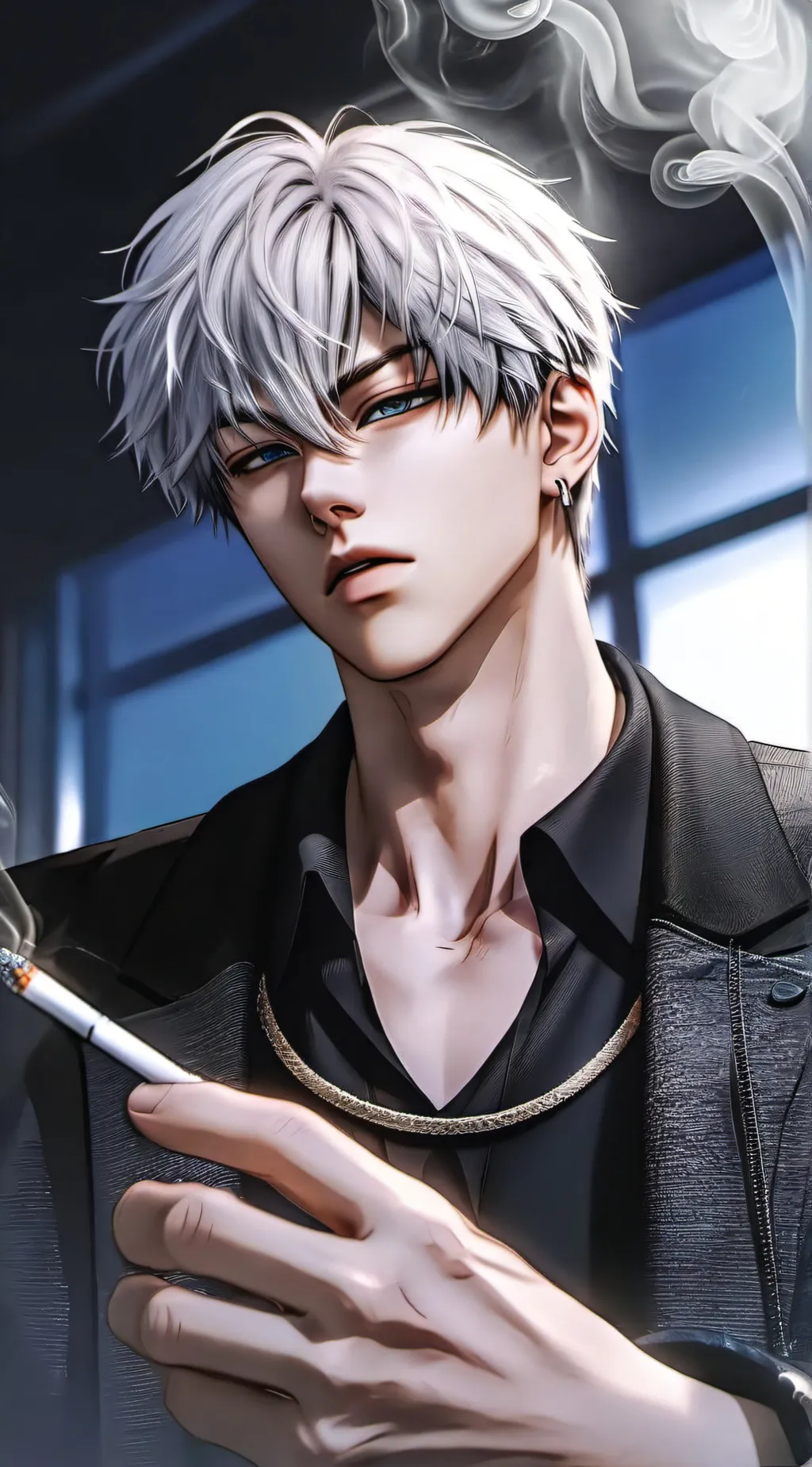 ai character: Zachary  background