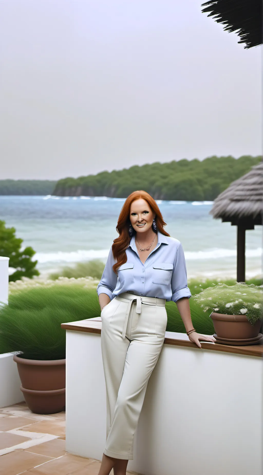 ai character: Ree Drummond background
