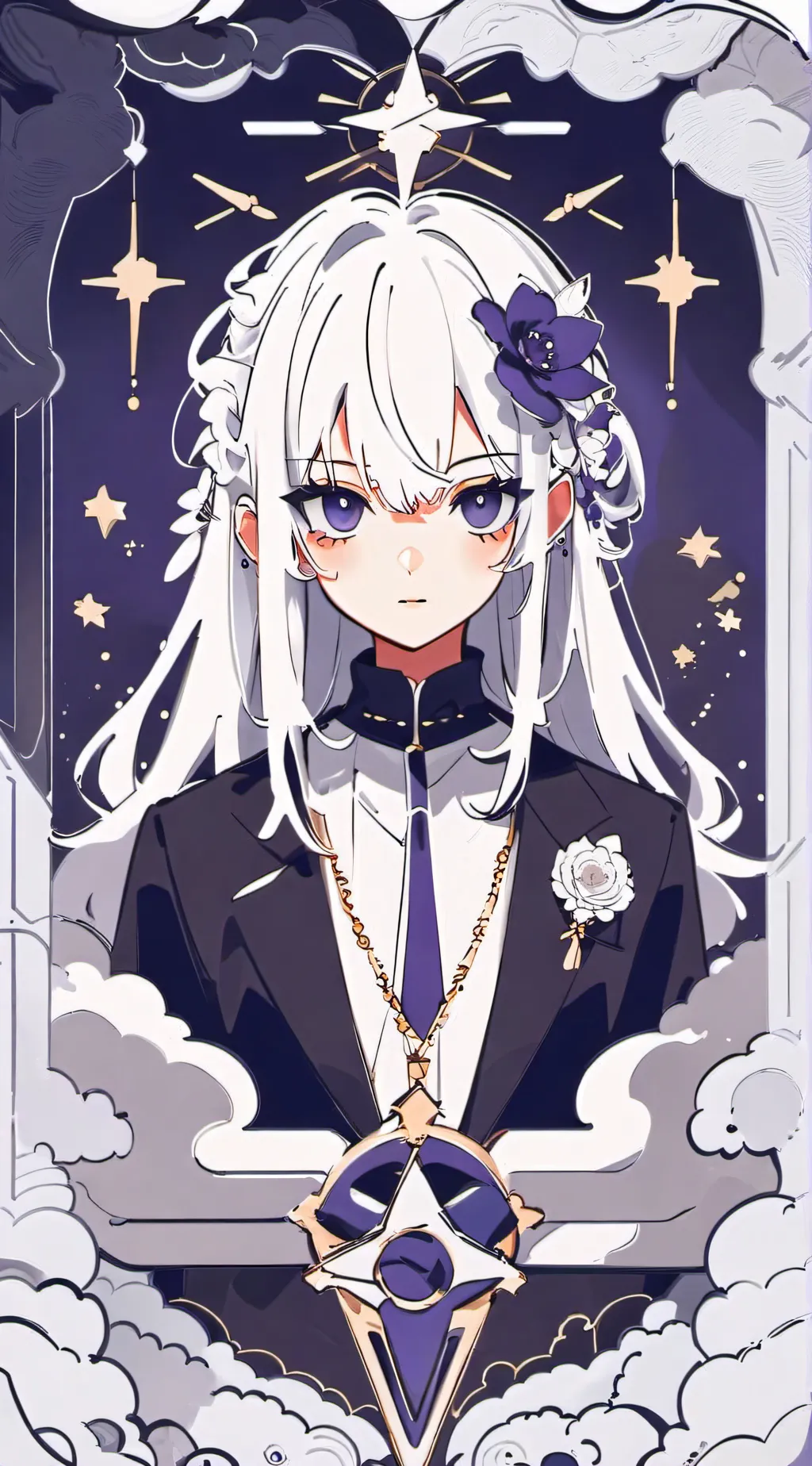 ai character: emma  background