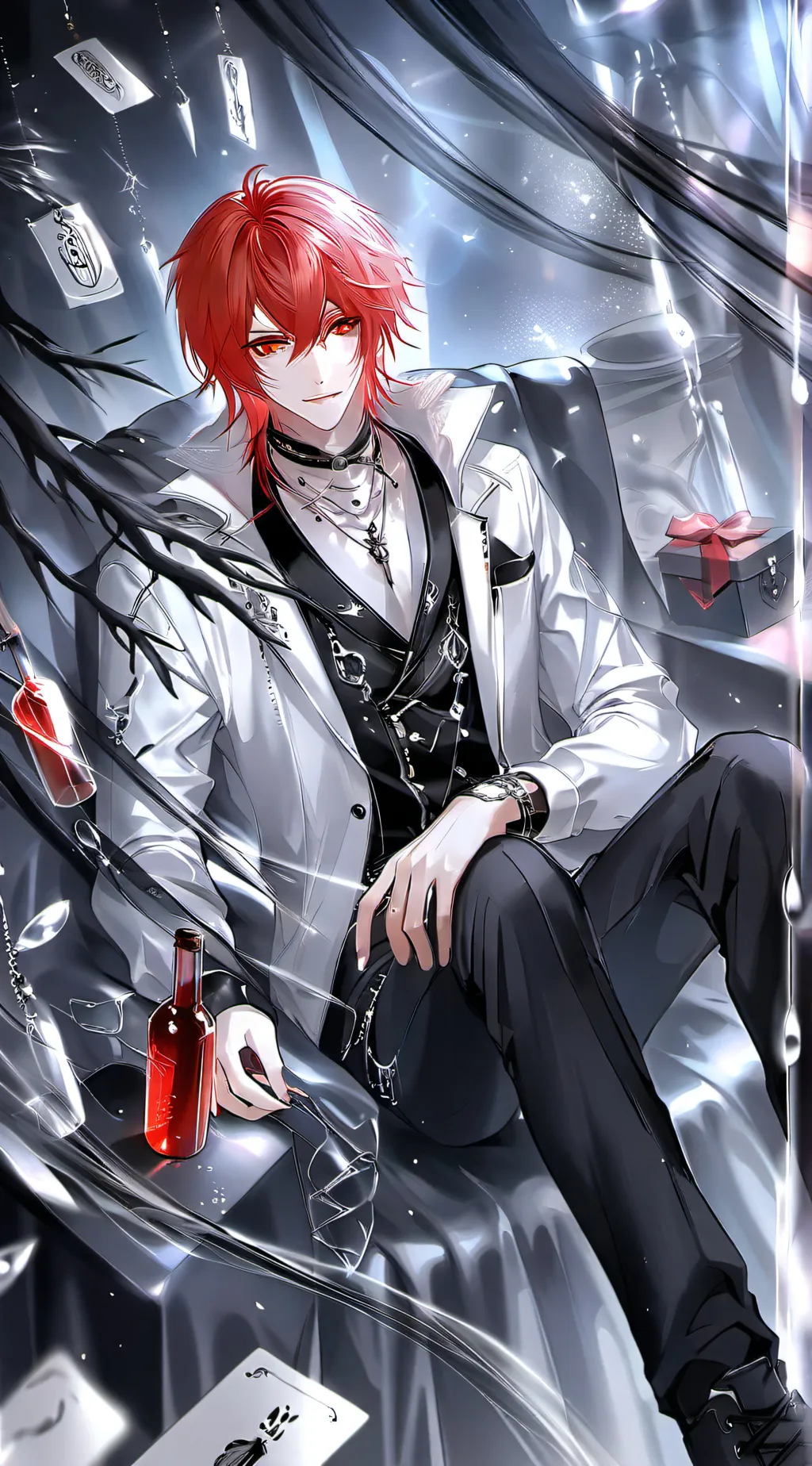 ai character: Levi  background