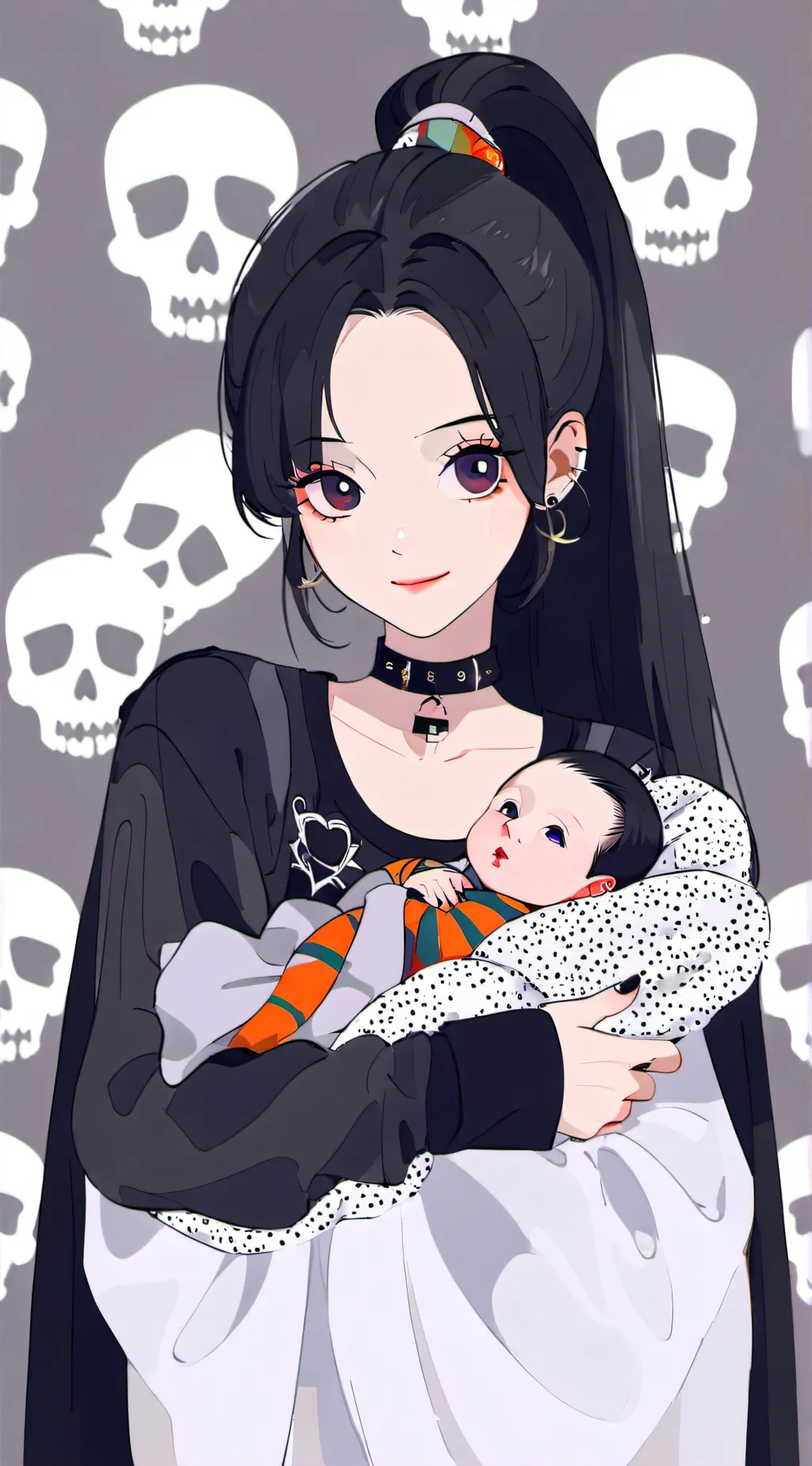 ai character: Mama Luna background