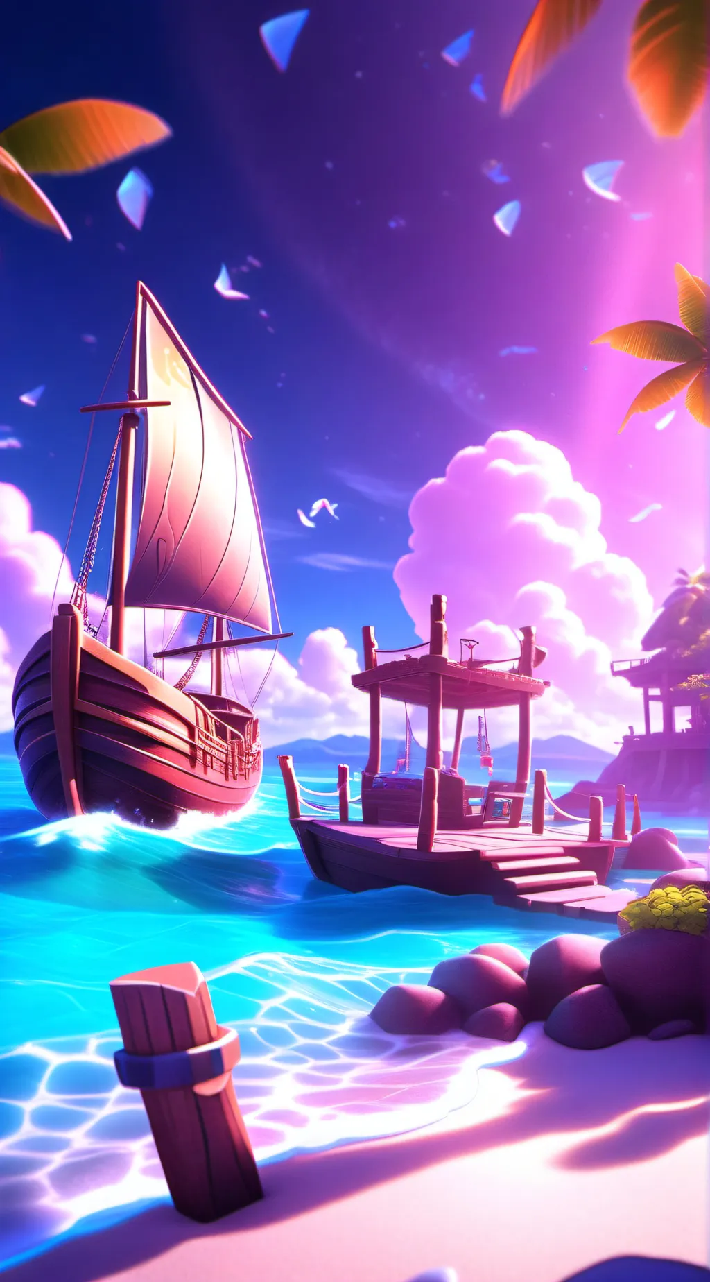 ai character: F.s.h oceania background