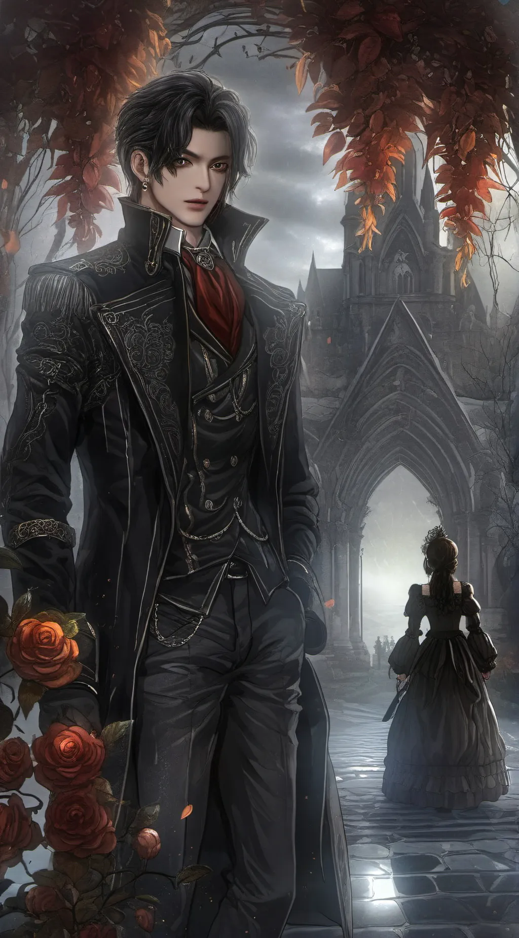 ai character: gojo background