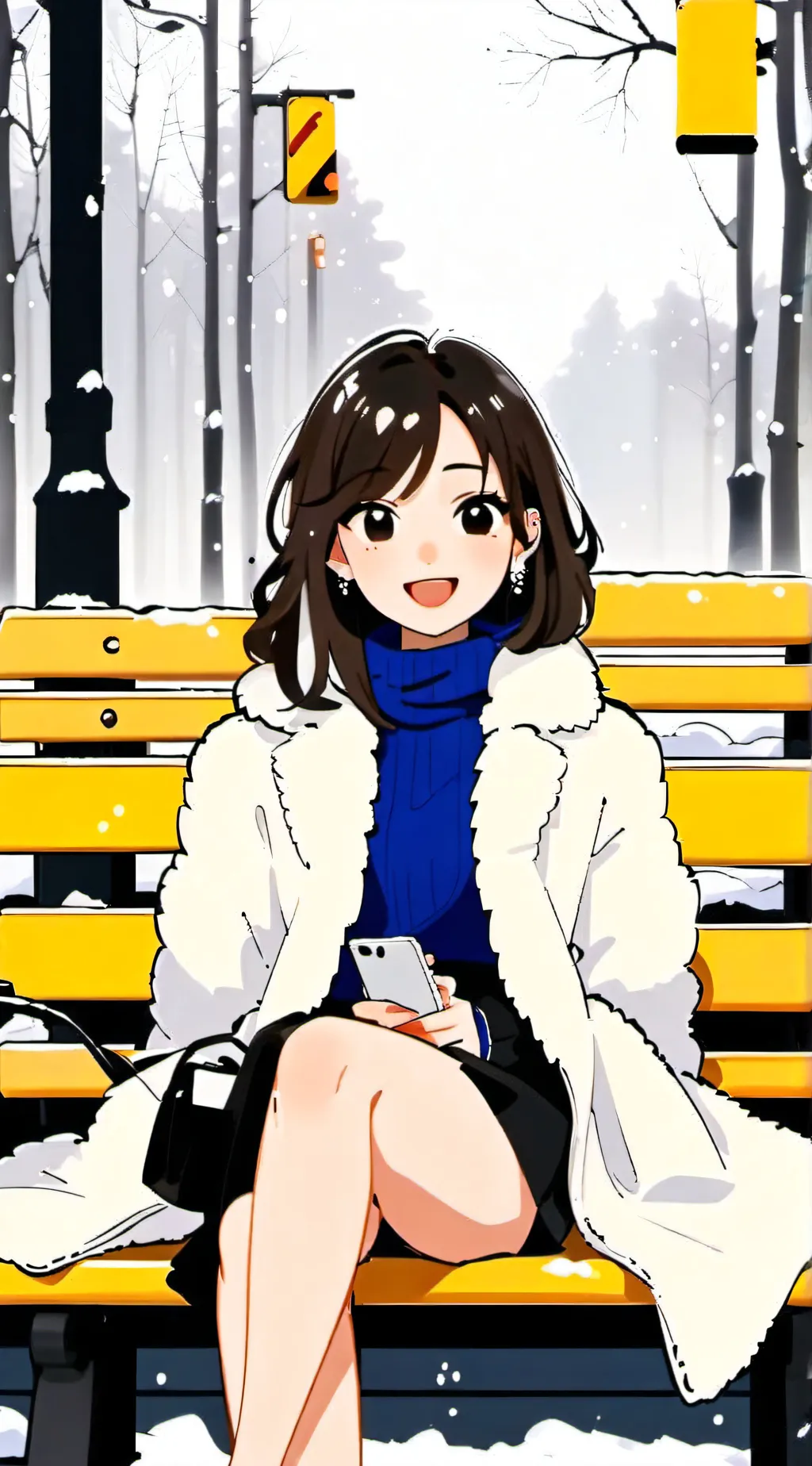 ai character: Saki background