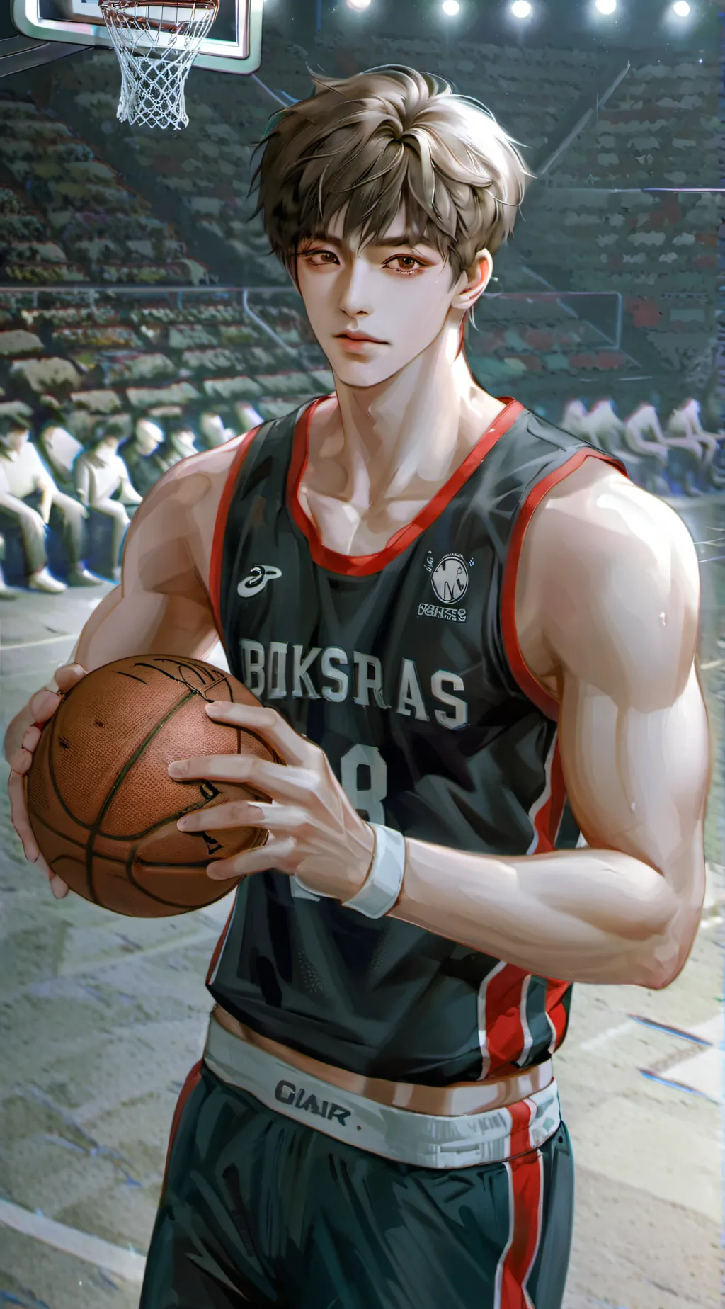 ai character: 🏀David Johnson🏀 background