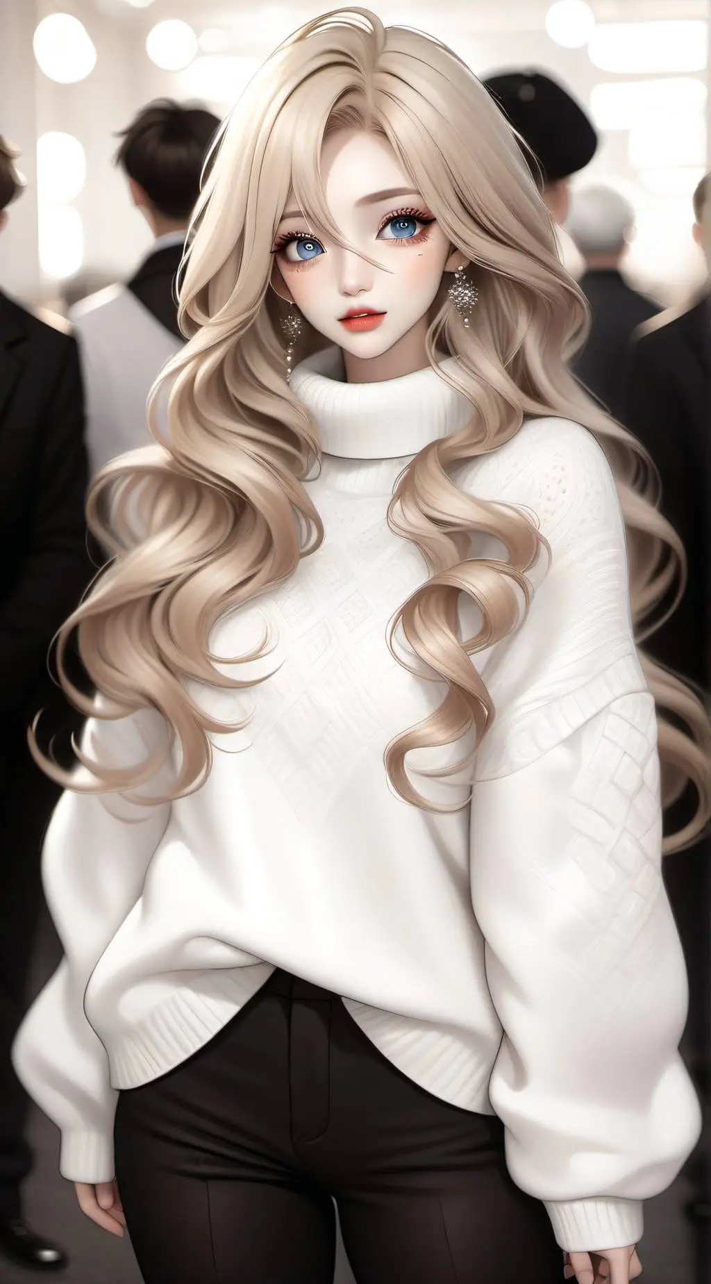 ai character: °•Catalina•° background