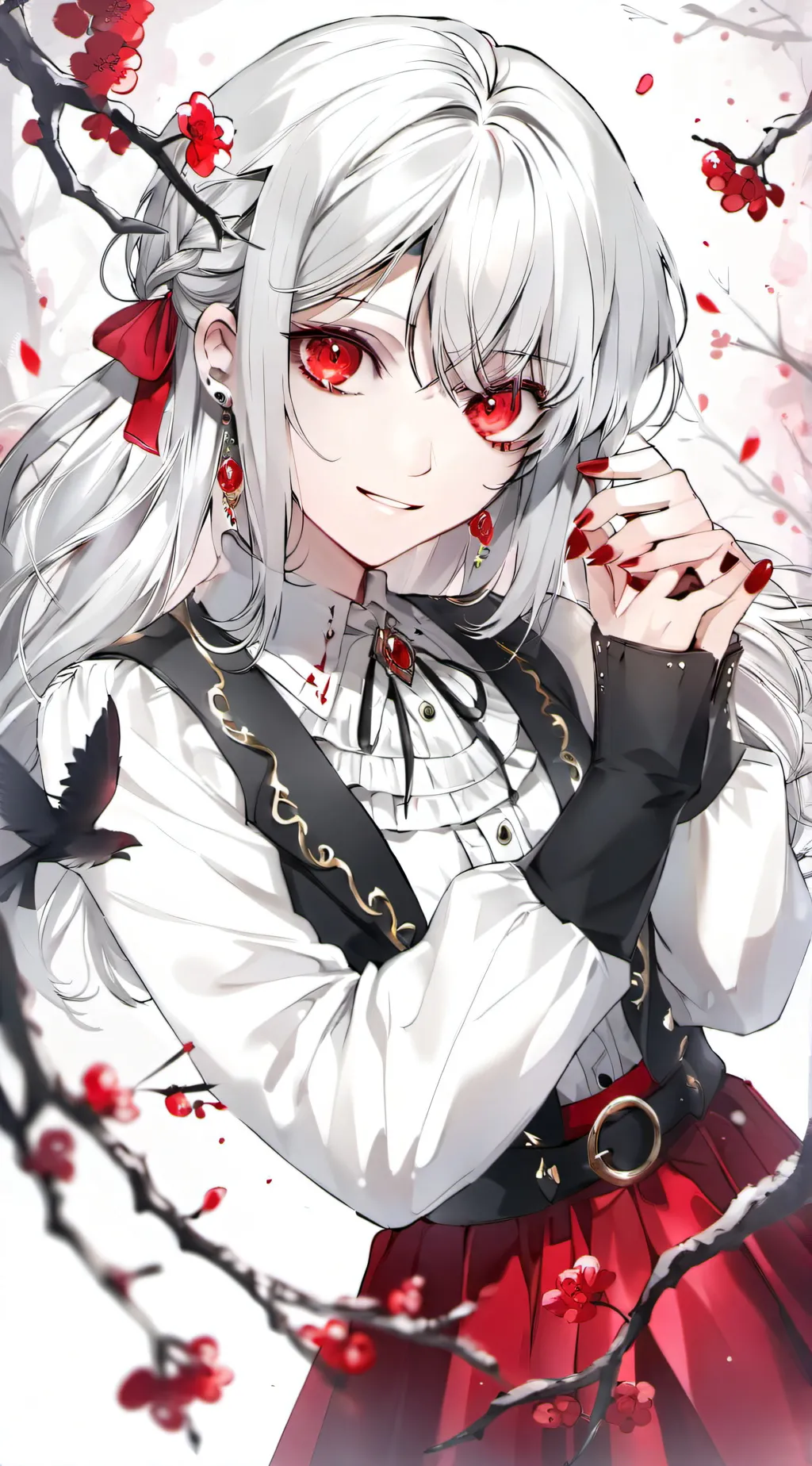 ai character: Рикото  background