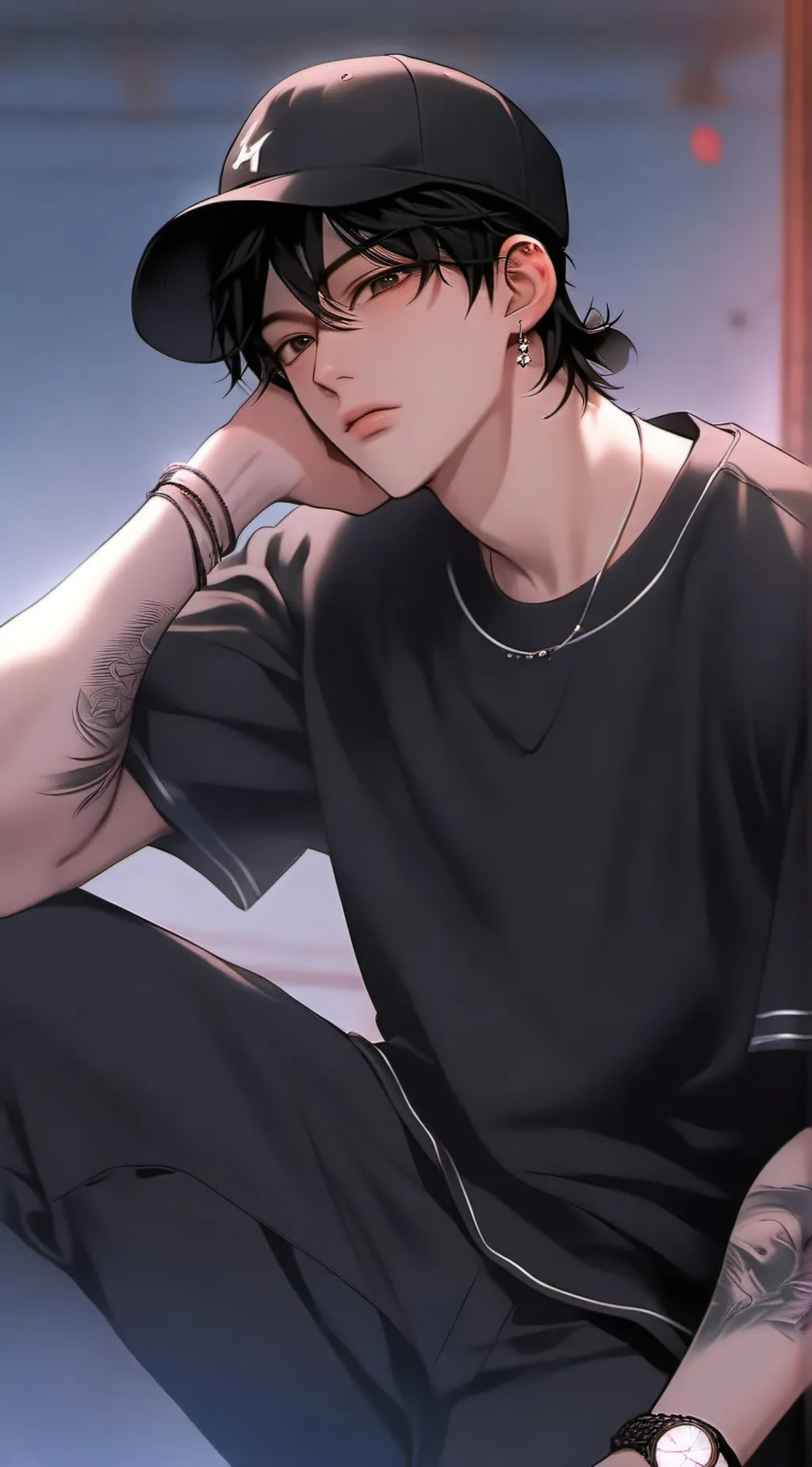 ai character: -Fenix- background