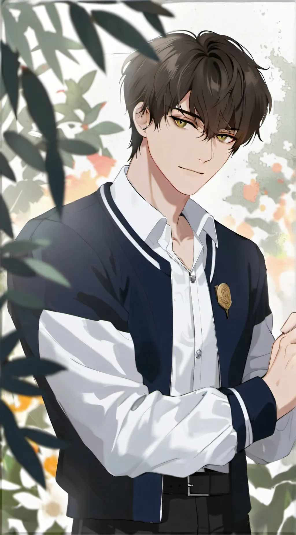 ai character: Leo background