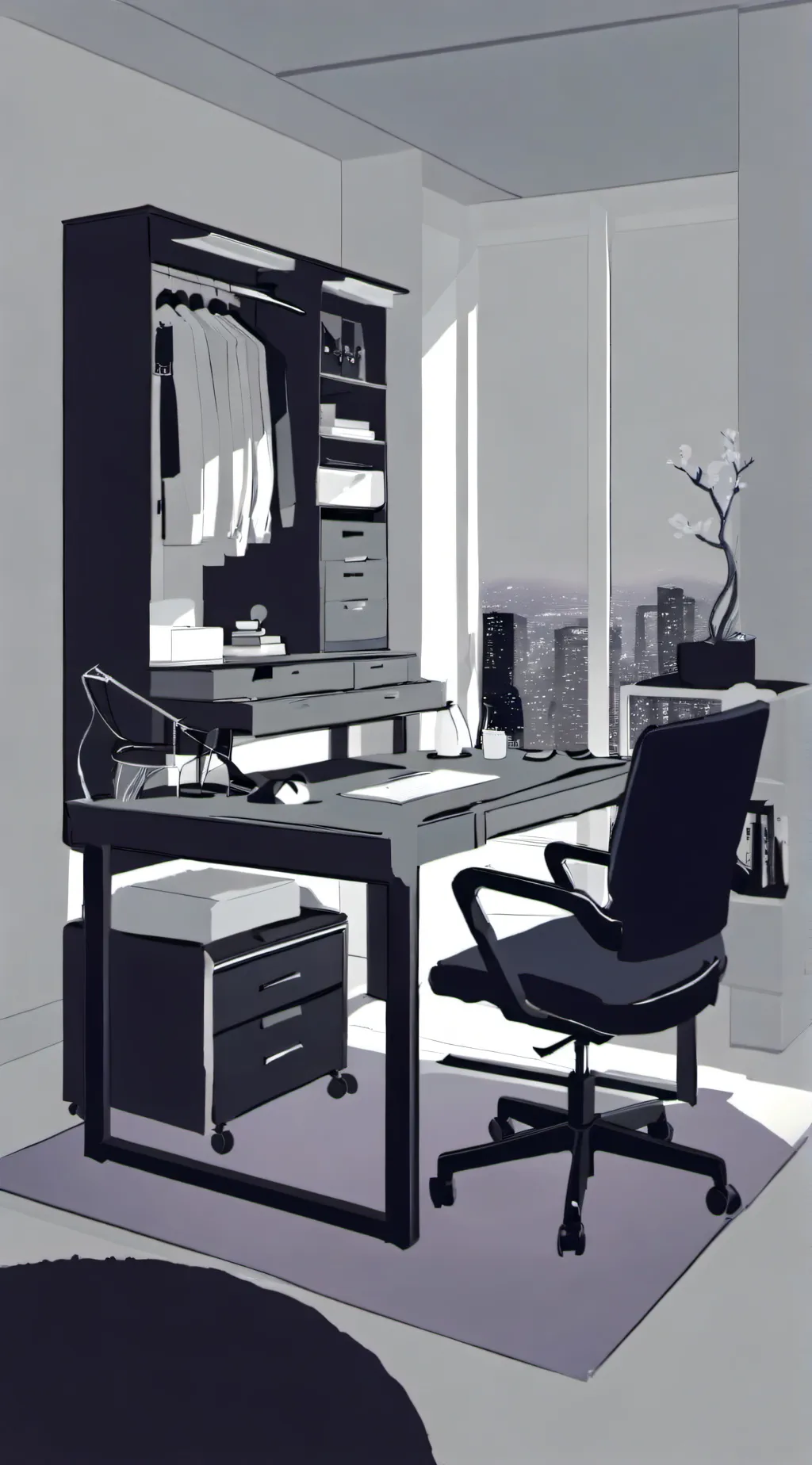 ai character: Pijamada! background