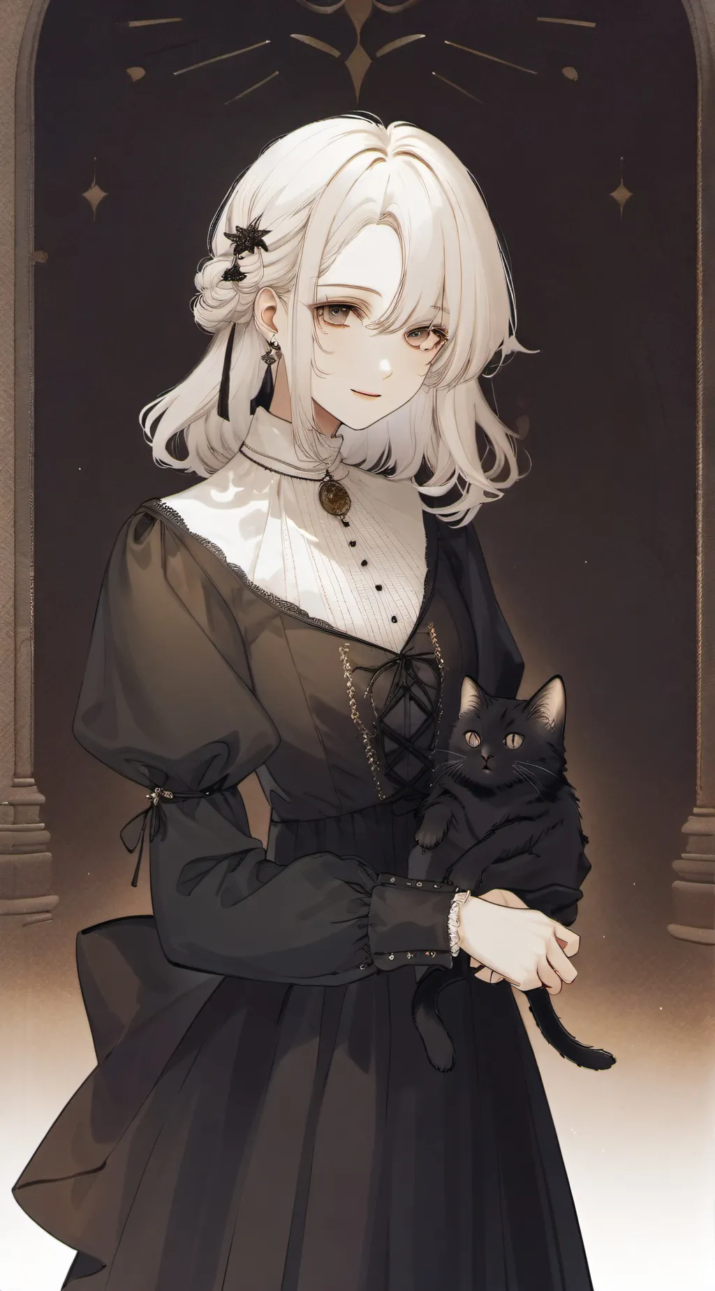 ai character: ☆~||•Яэль background