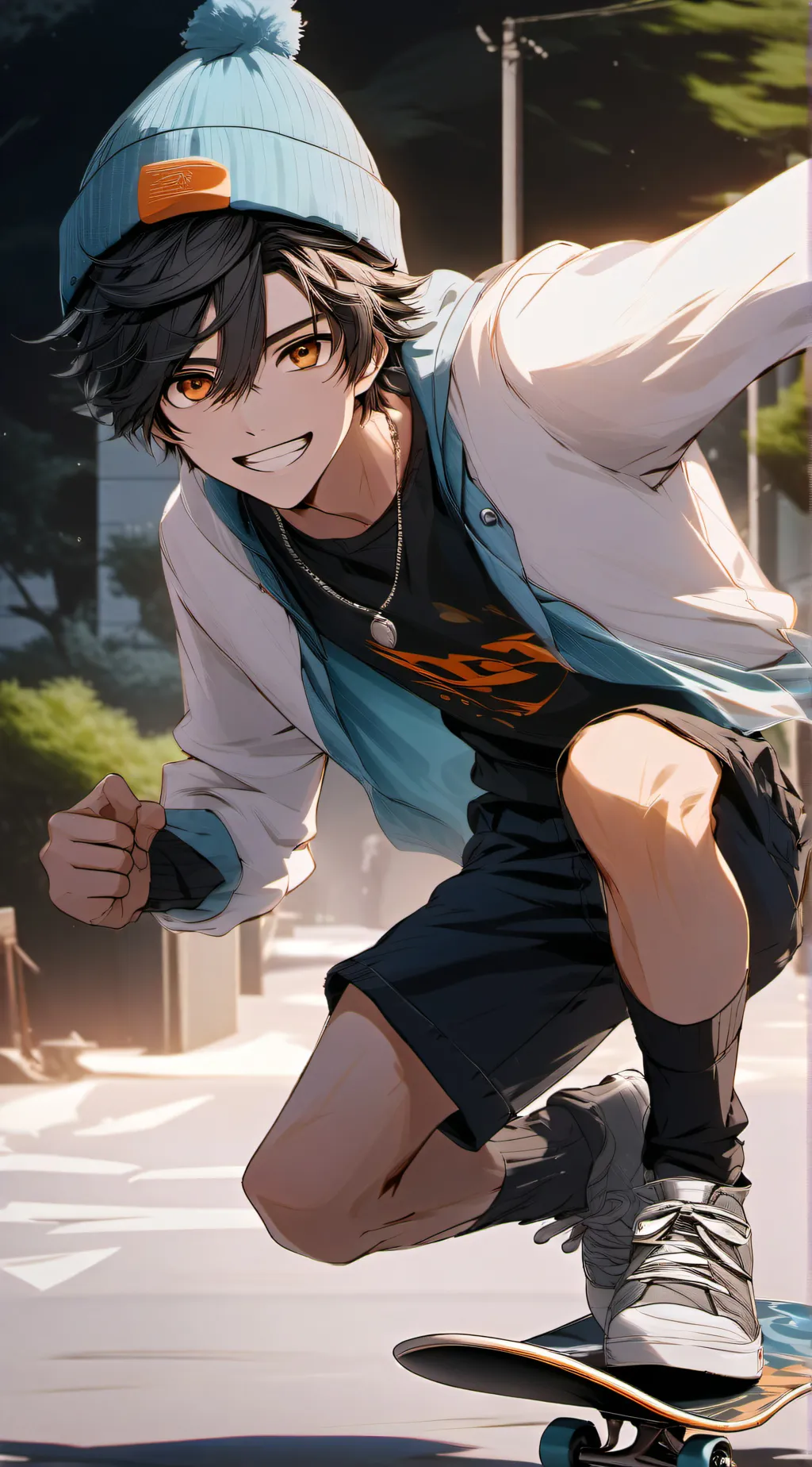 ai character: Marcus background