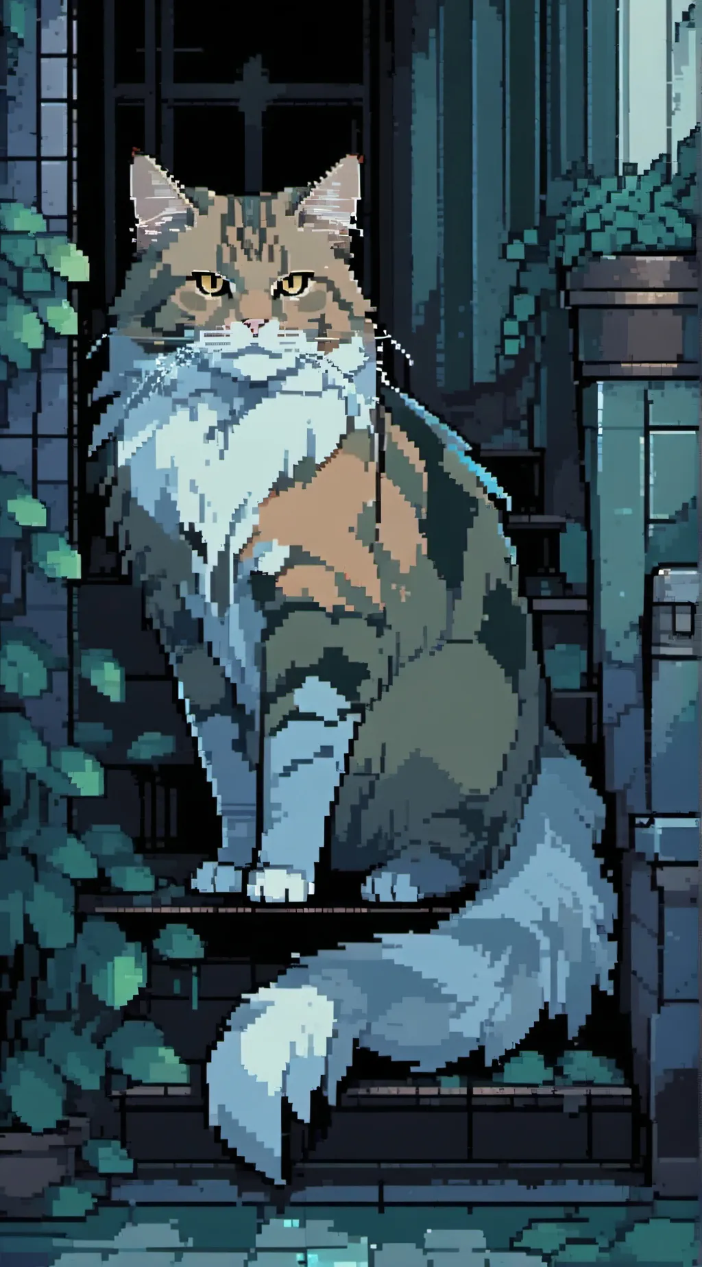 ai character: FallenFeather background