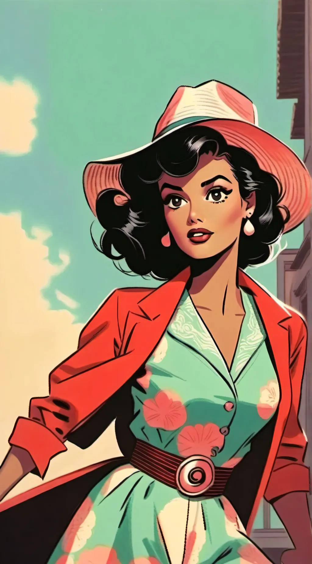 ai character: Karen  background