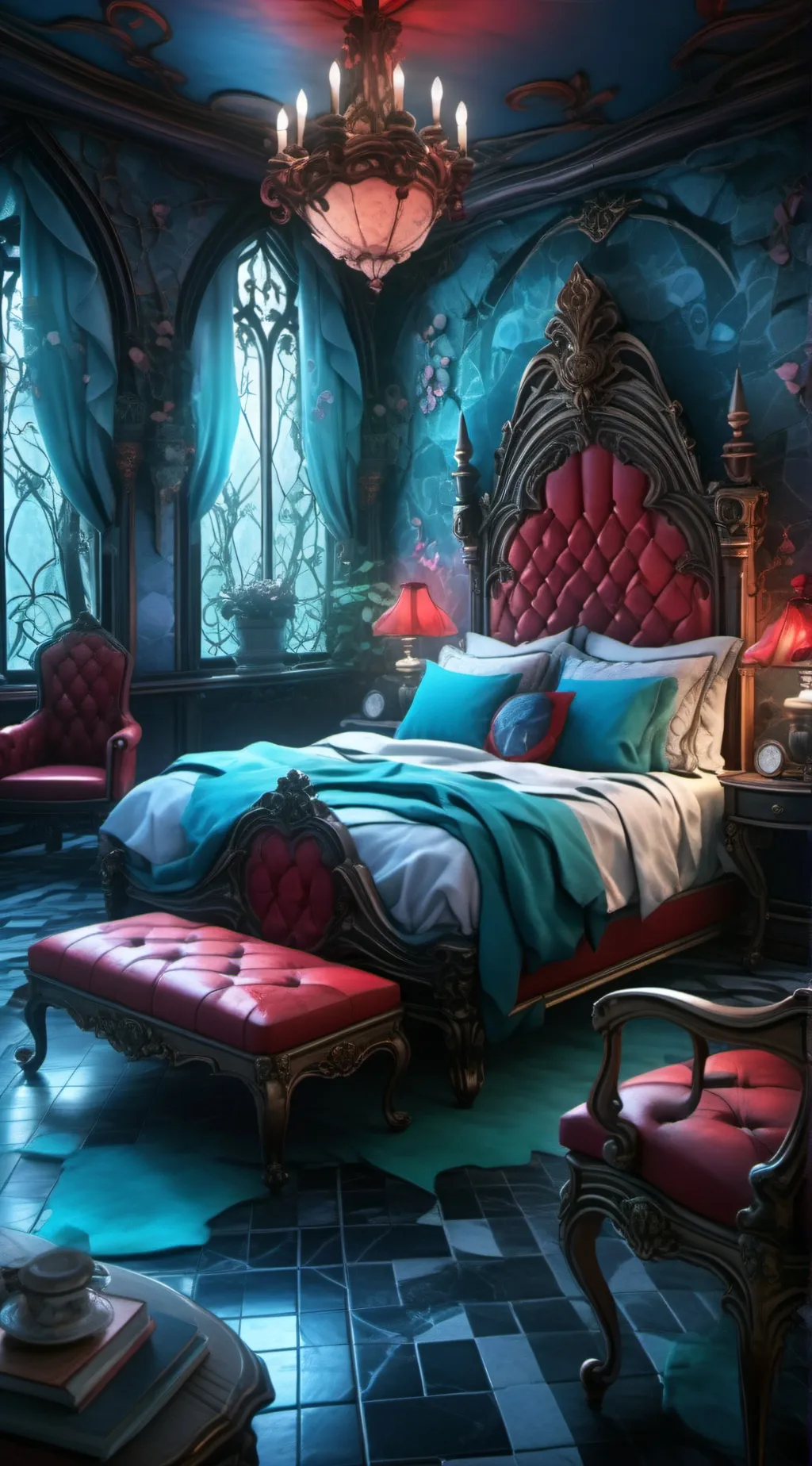 ai character: Hazbin hotel background