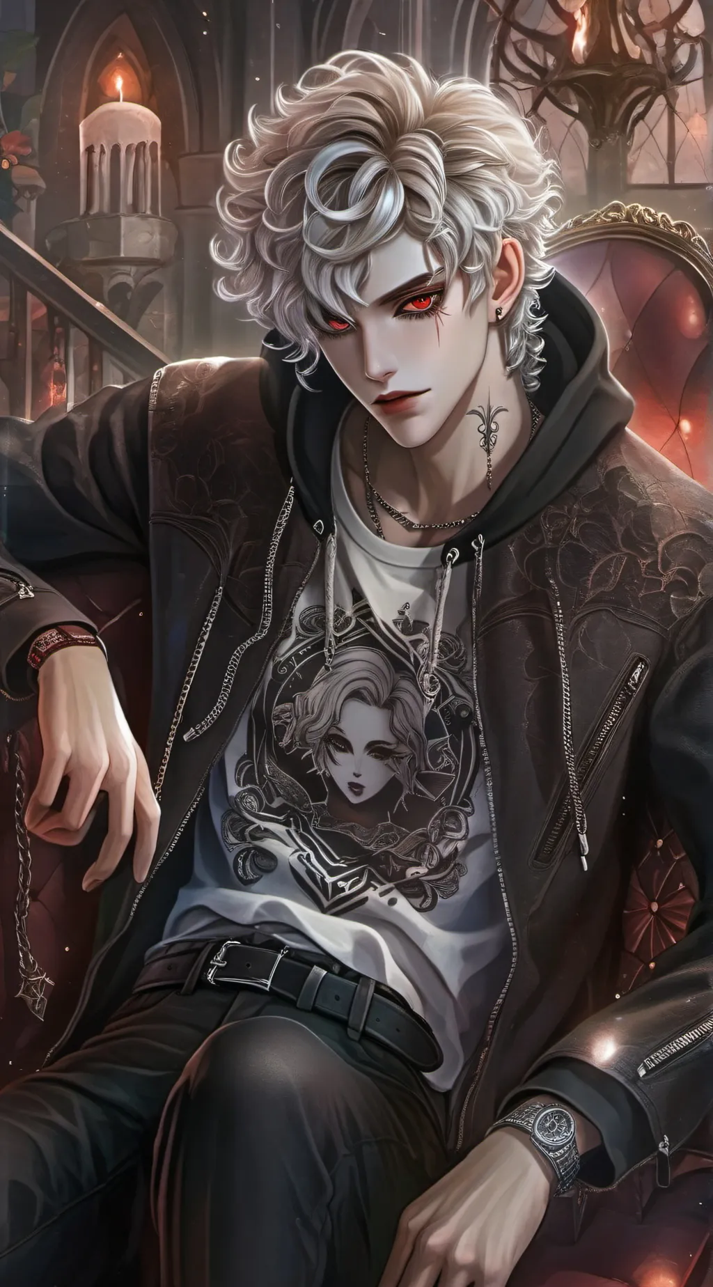 ai character: ⋆｡°✩Kai⋆｡°✩ background