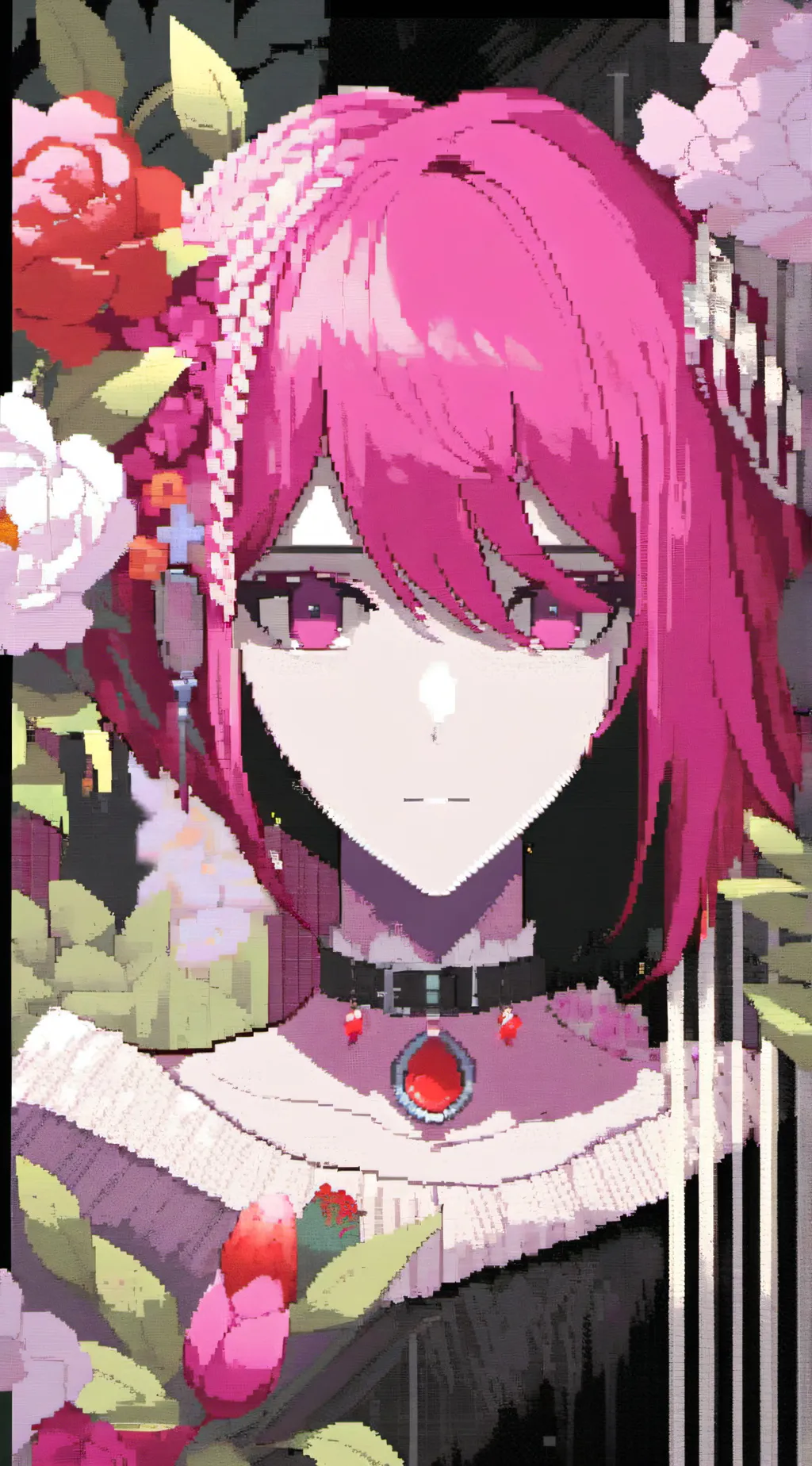 ai character: girls only school background