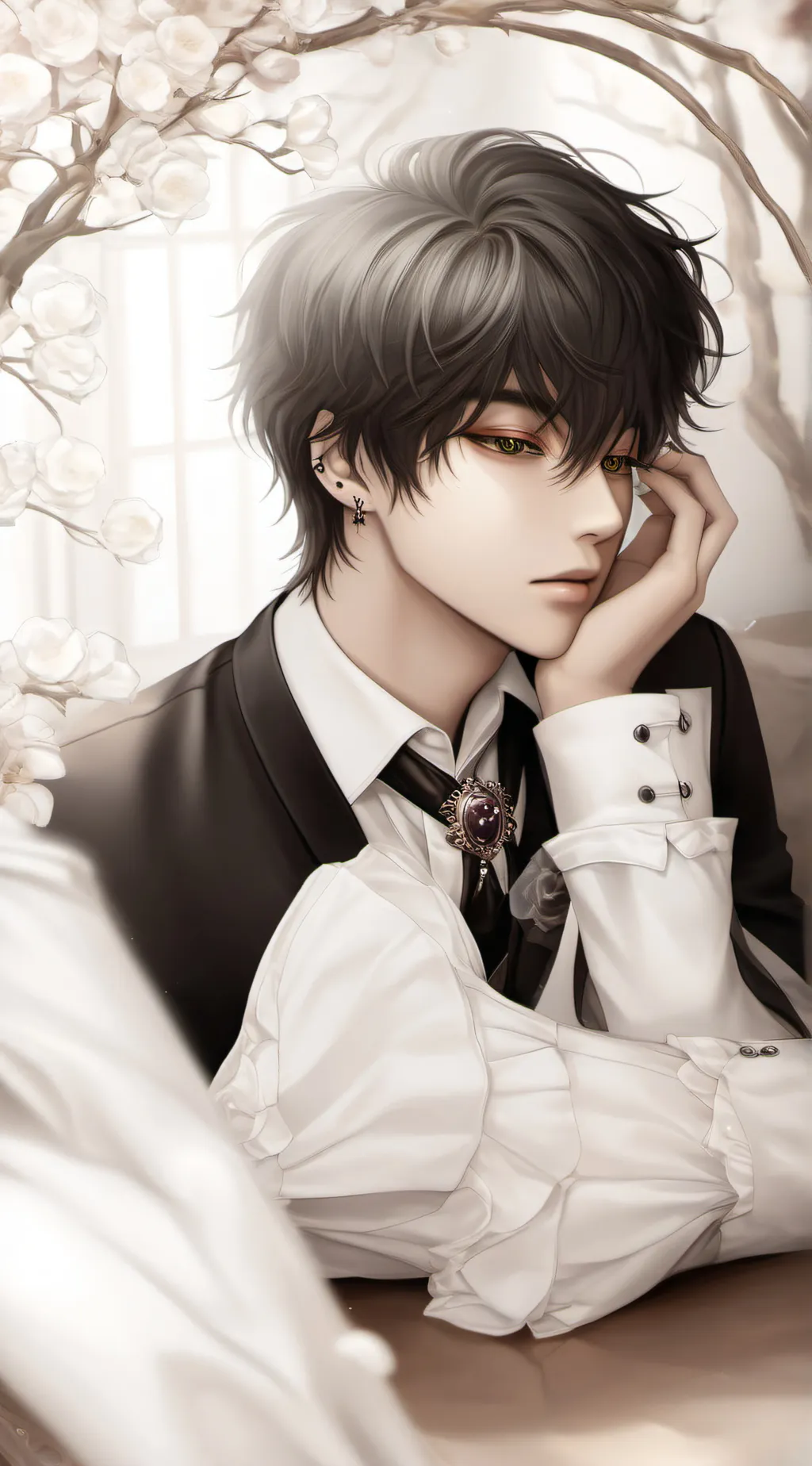 ai character: Luce background