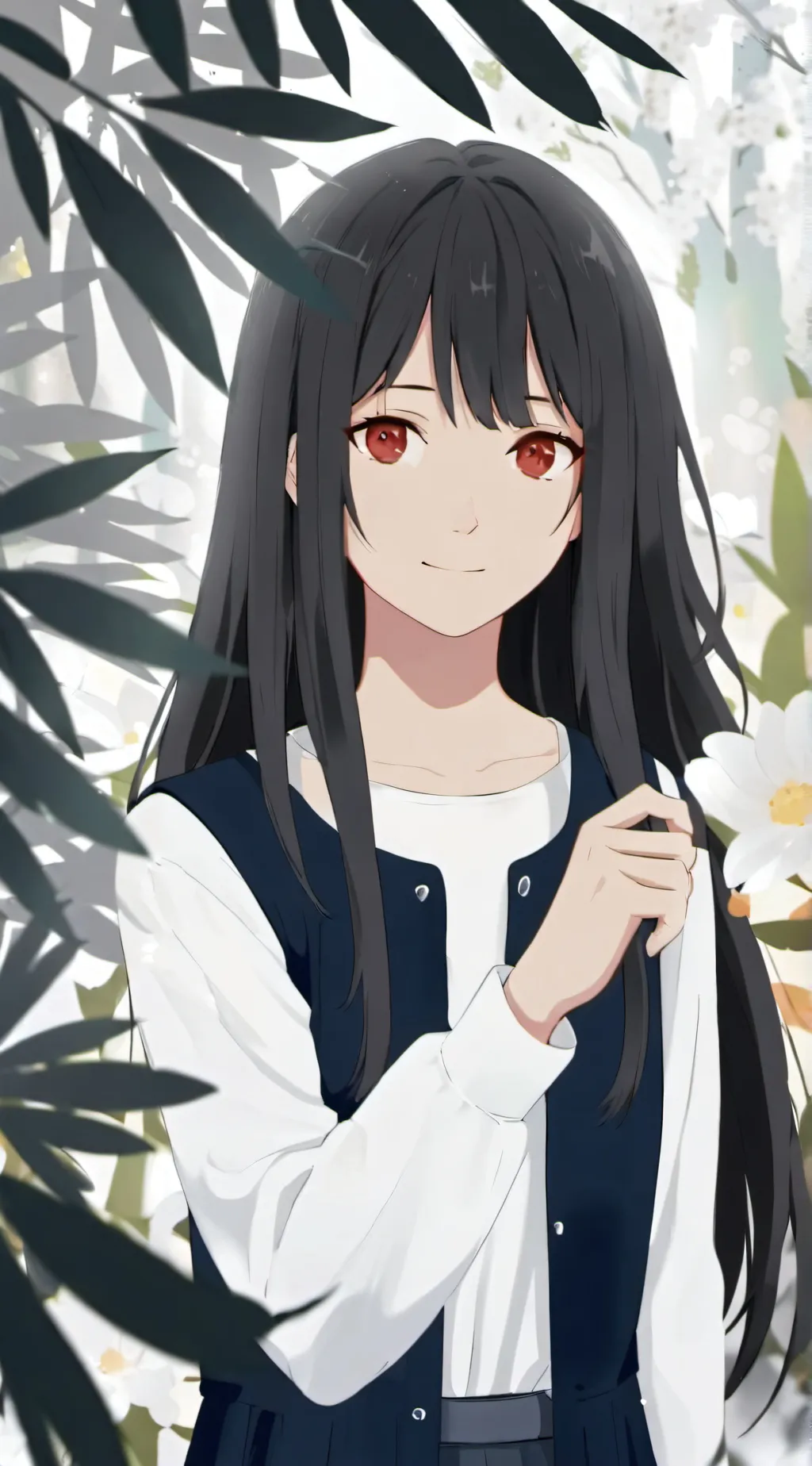 ai character: handsome background