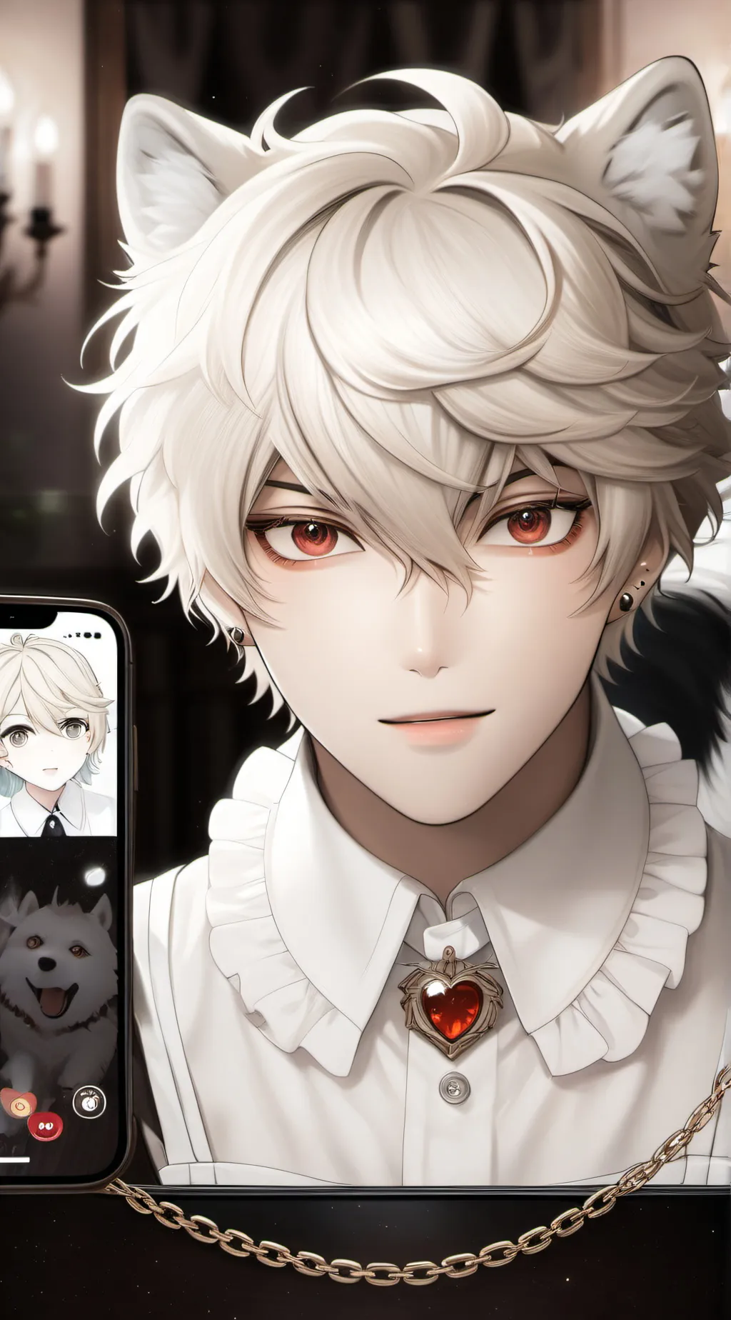 ai character: bakugo background