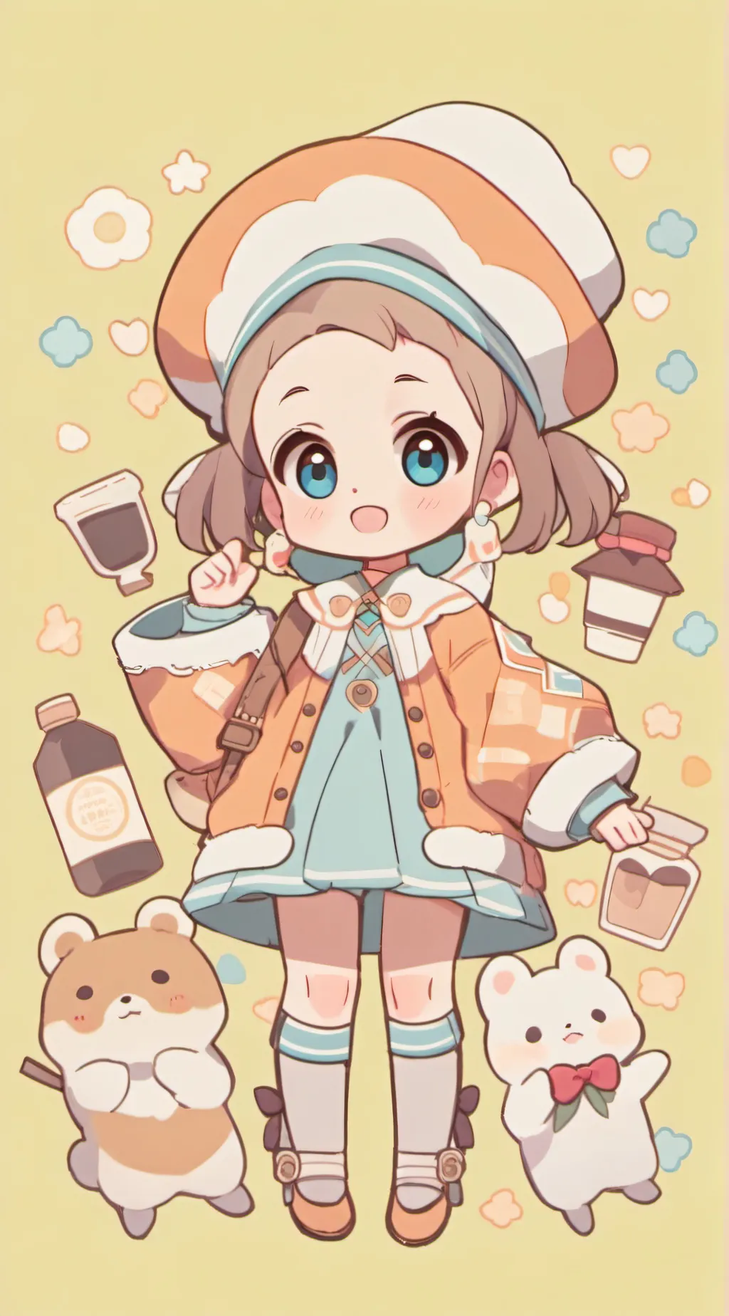 ai character: Selena background