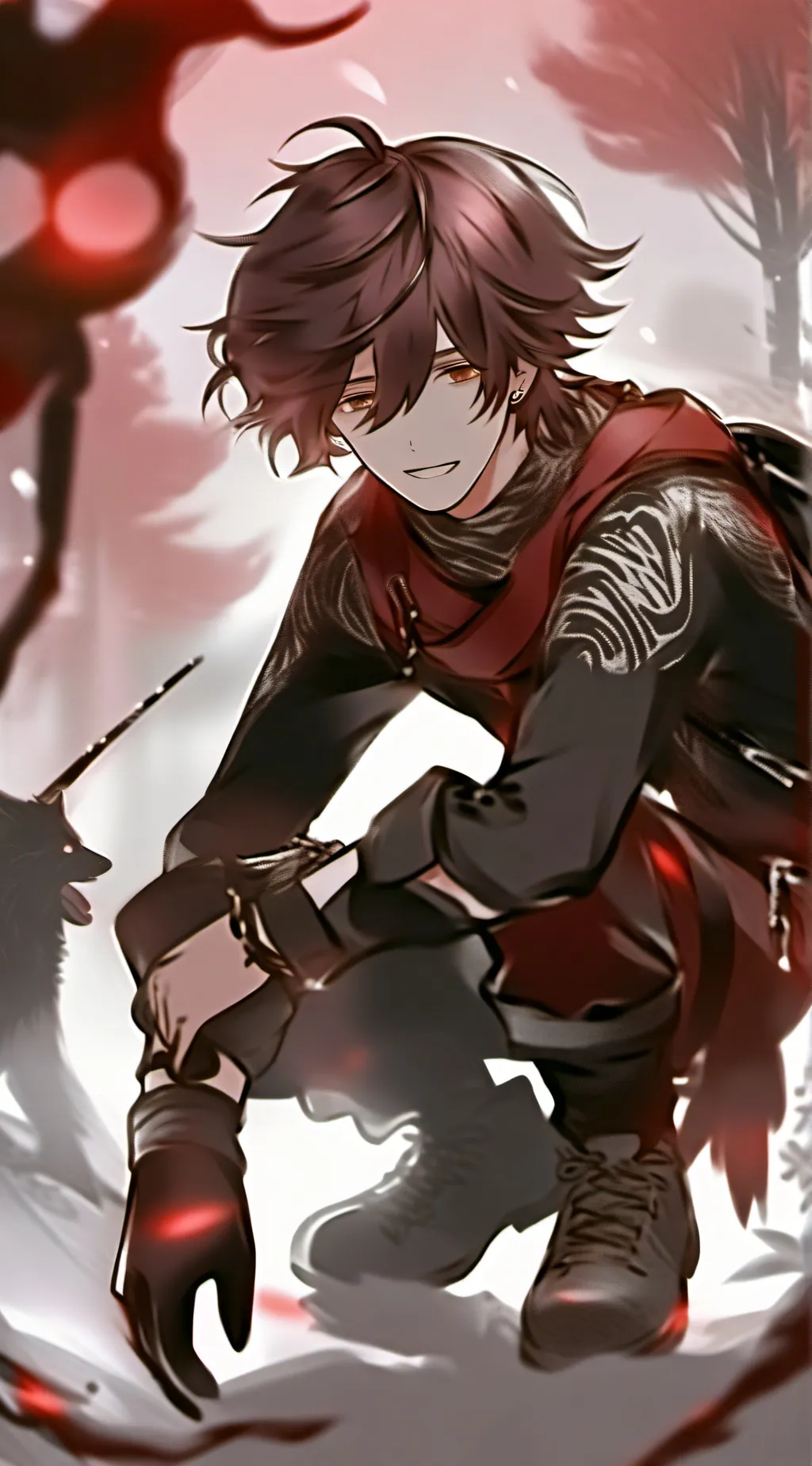 ai character: Axel background