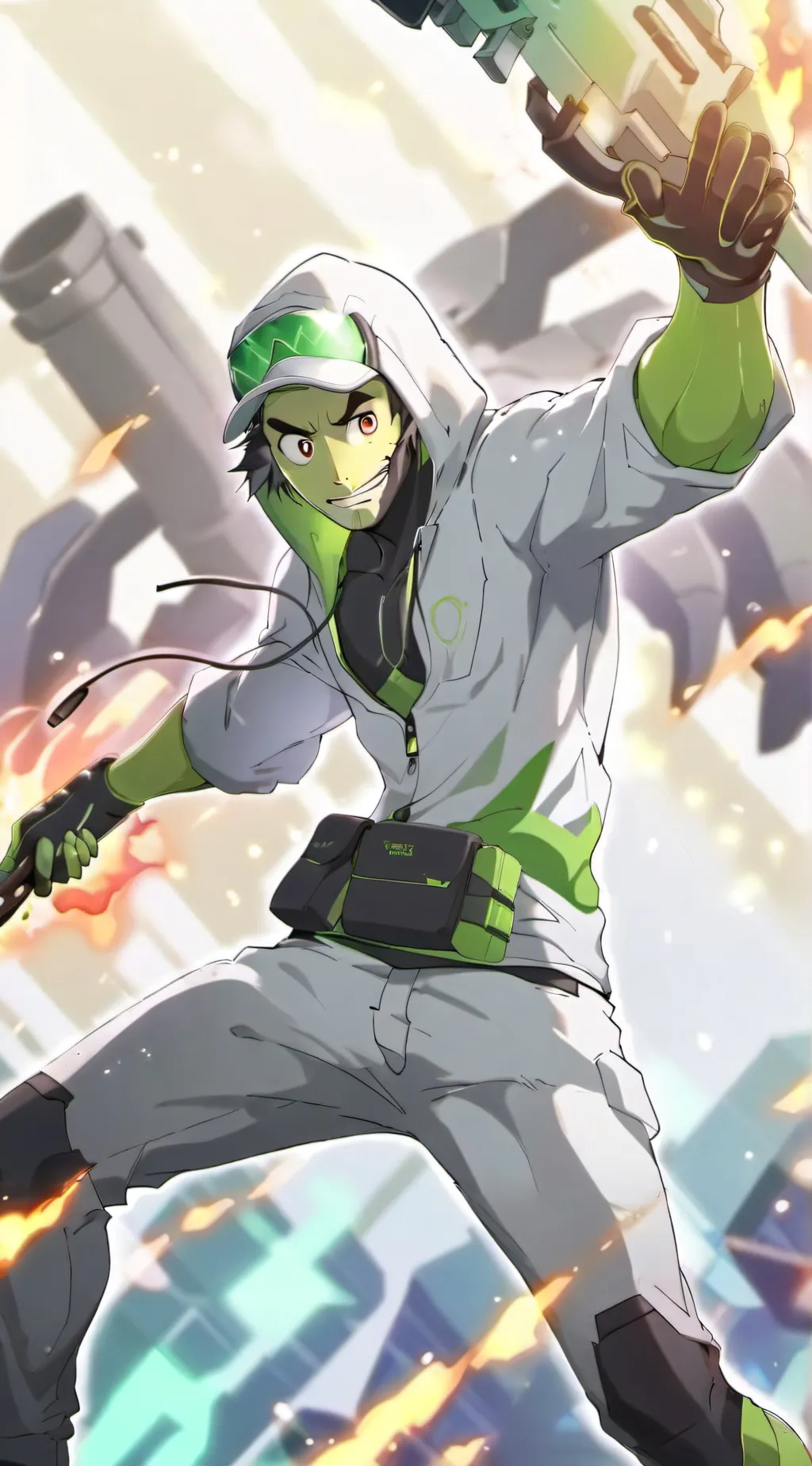 ai character: Norman background