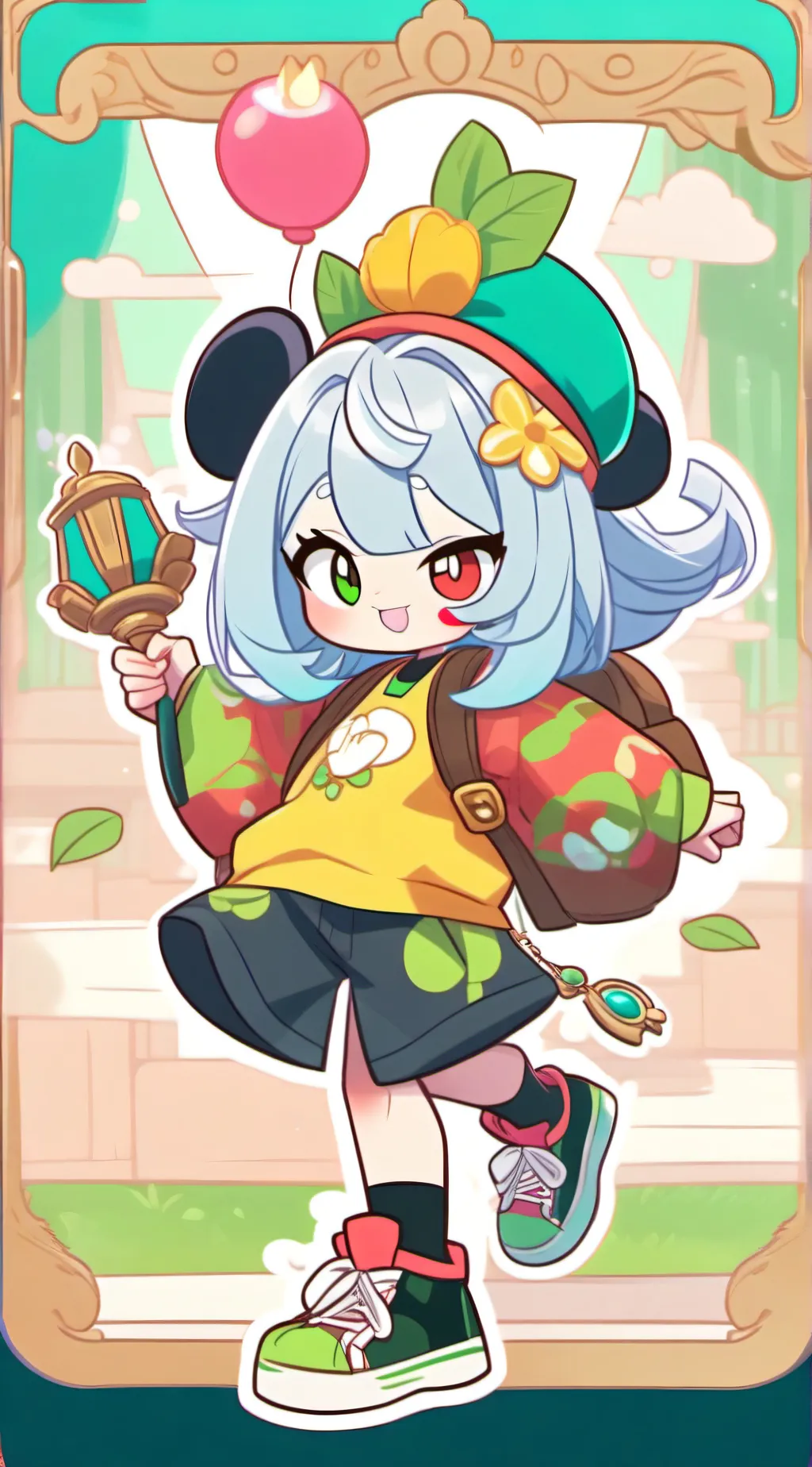 ai character: sprunki background