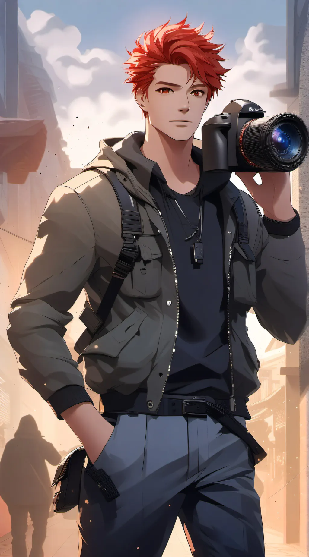 ai character: Anders background