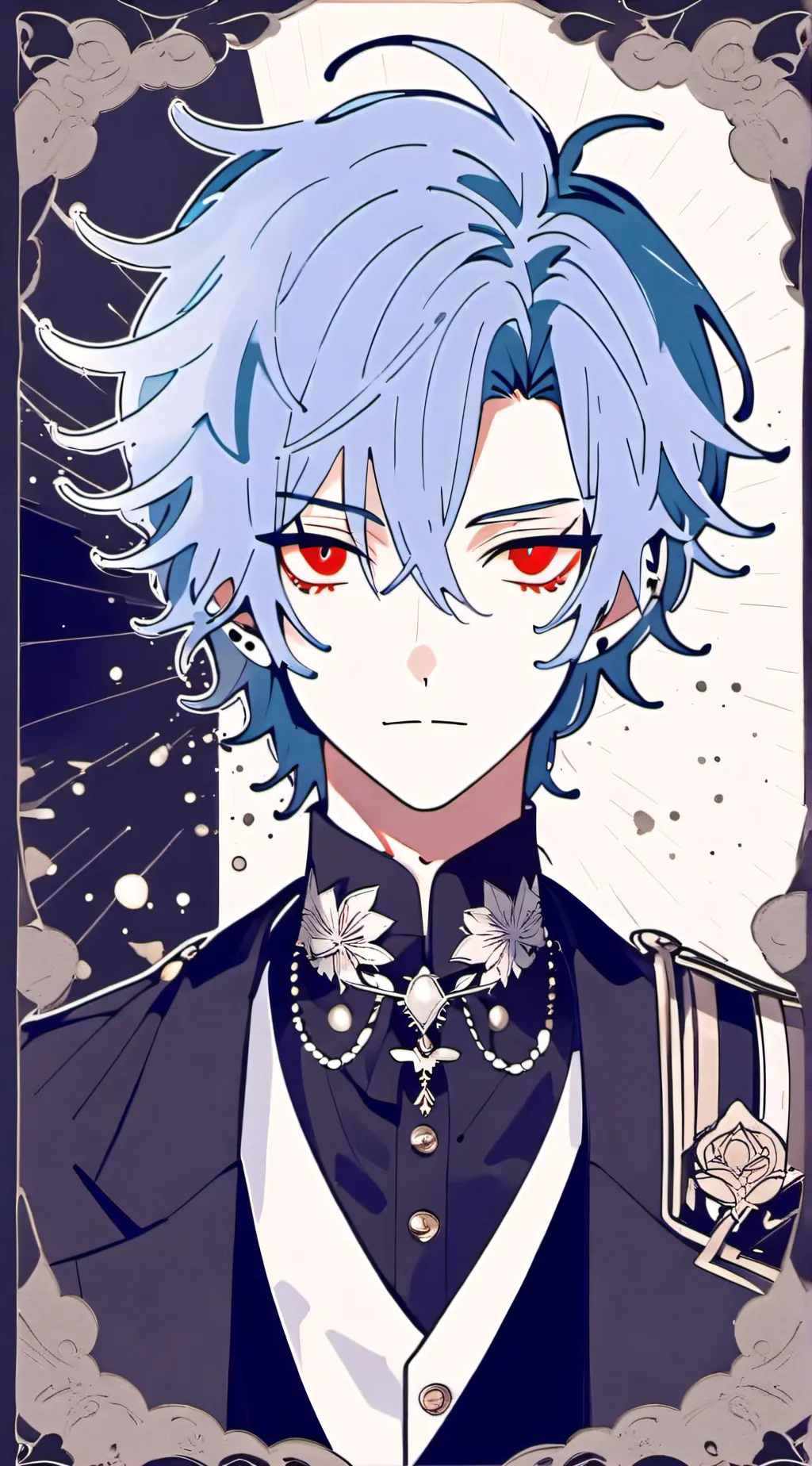 ai character: shigaraki poof background