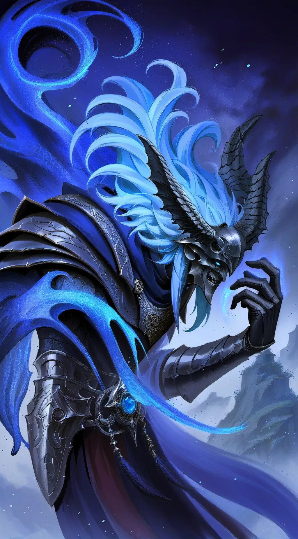 ai character: death background