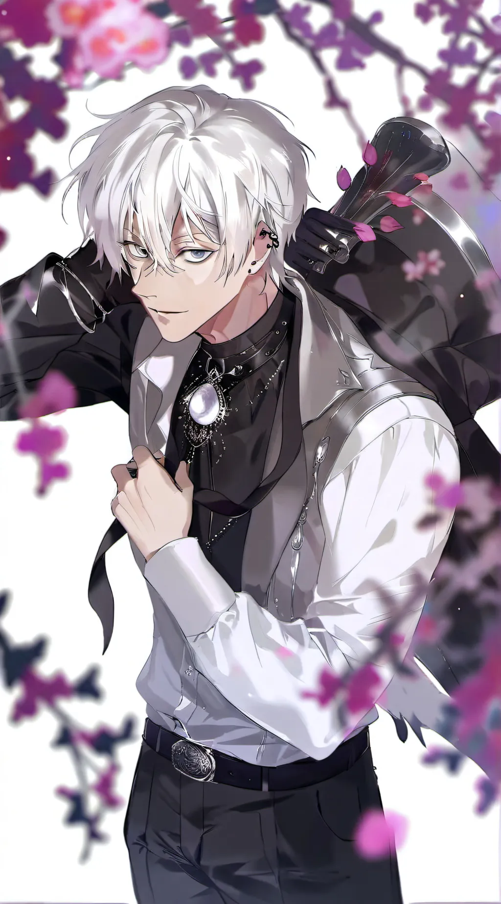 ai character: Gojo Saturo background