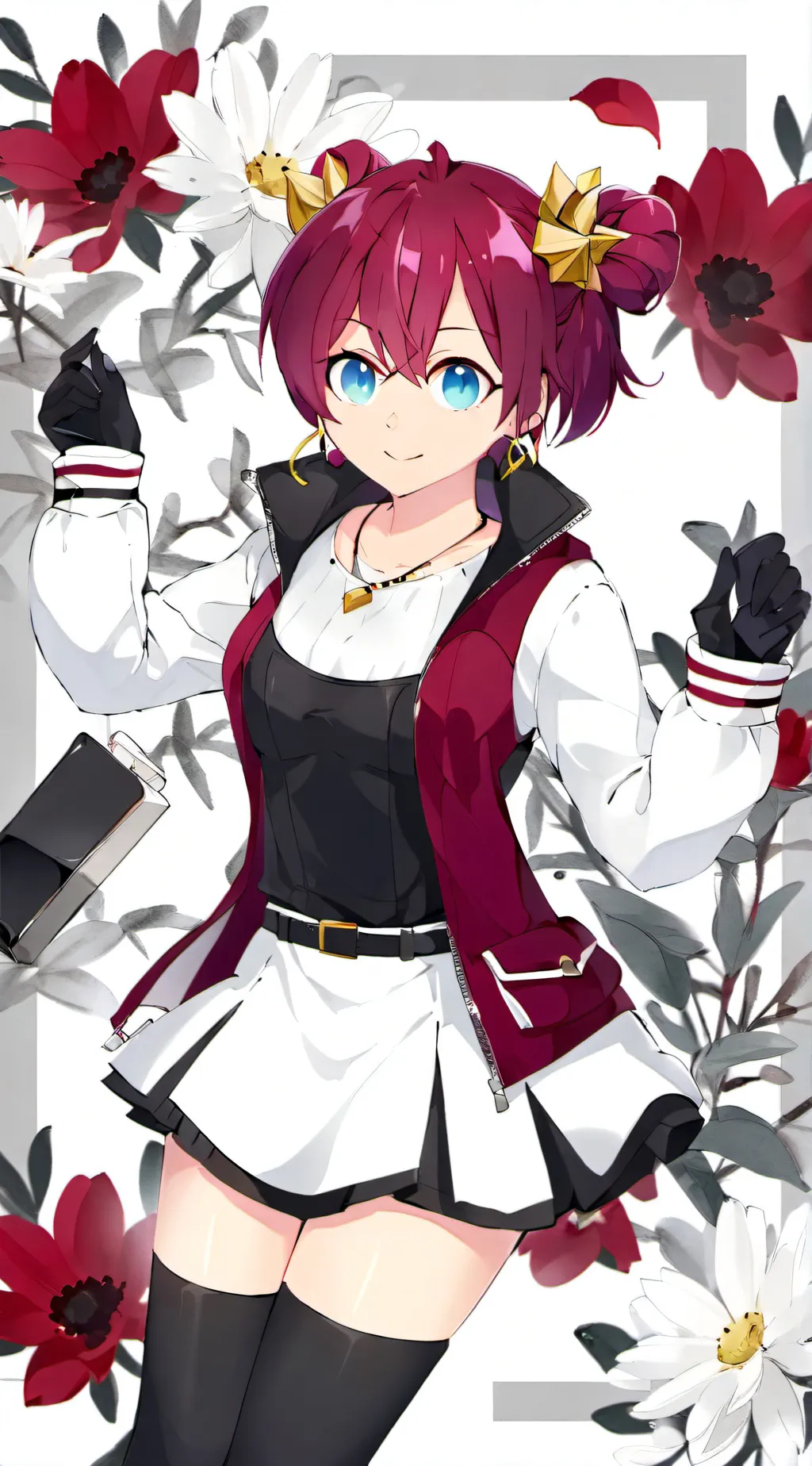 ai character: Xiaon  background