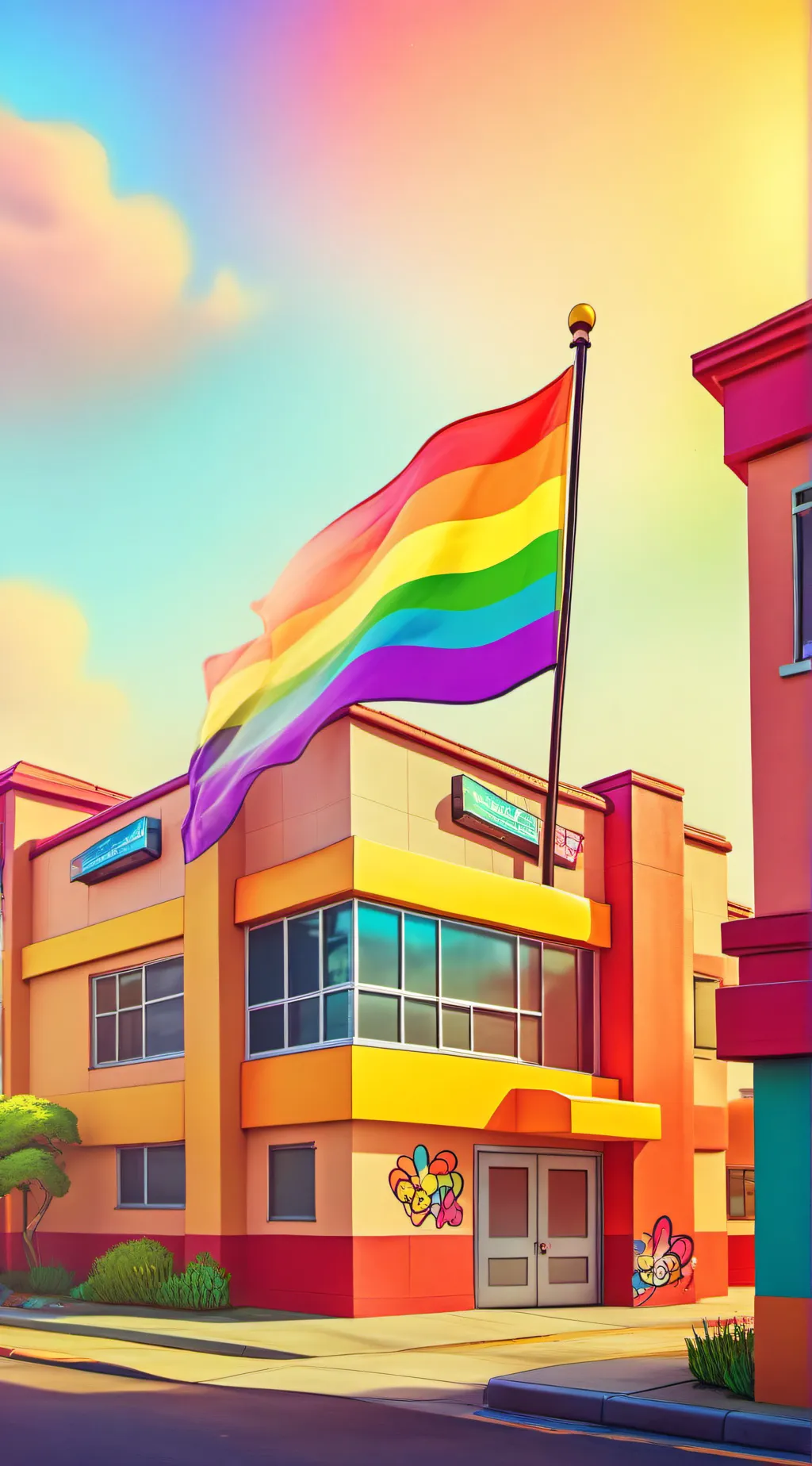 Talkie AI - Chat with LGBTQ school 