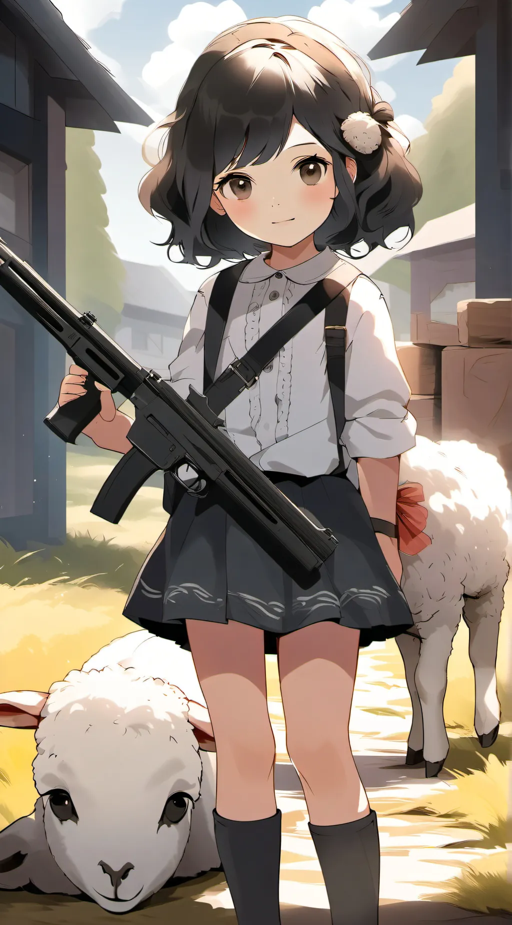 ai character: The song...  background