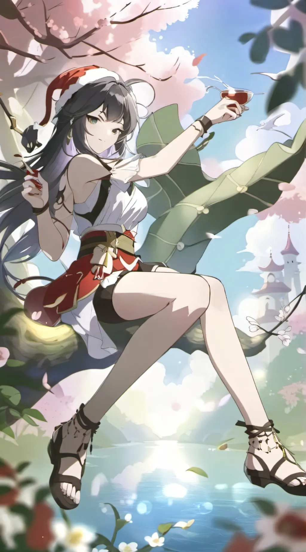 ai character: lily background