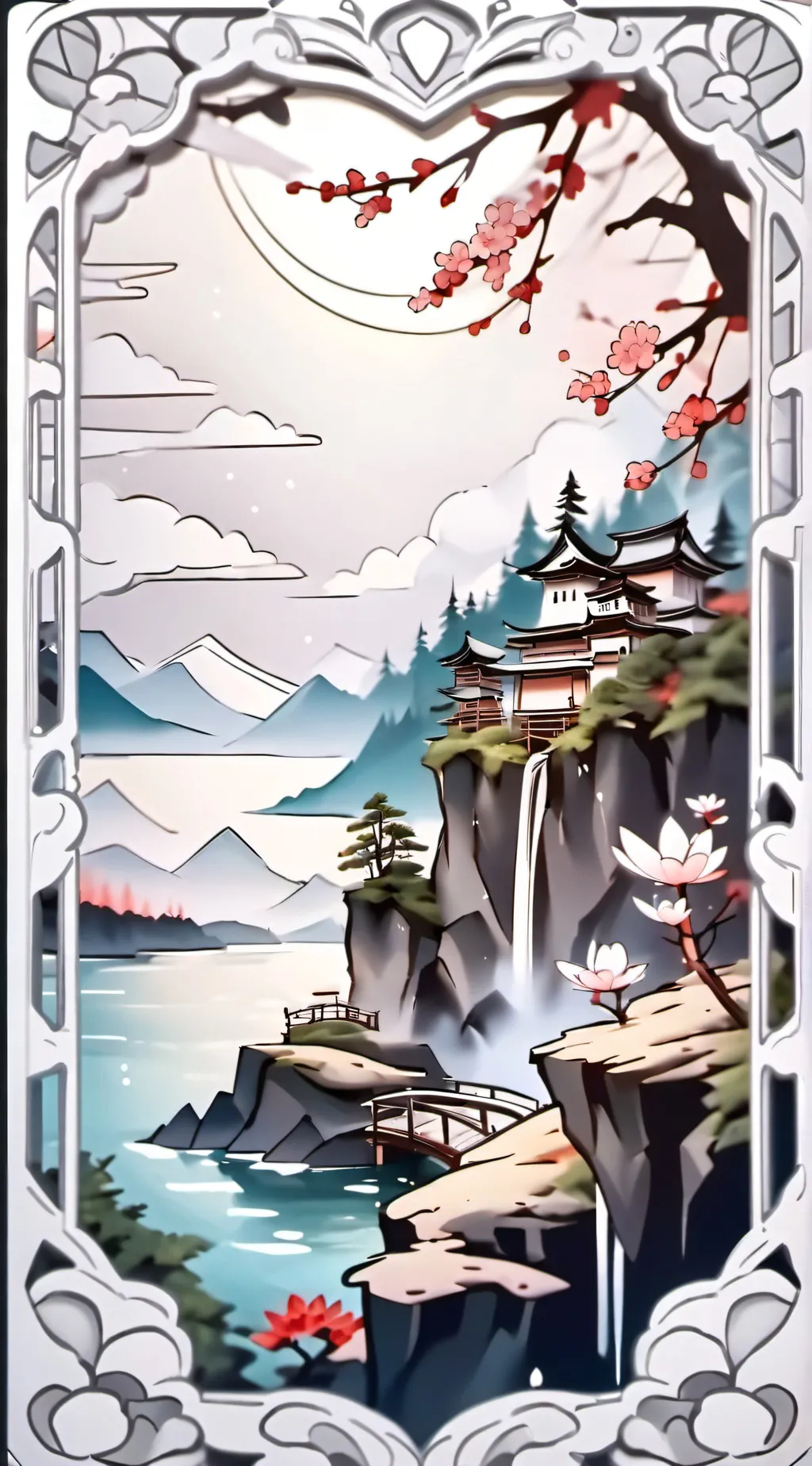 ai character: pilares enamorados background