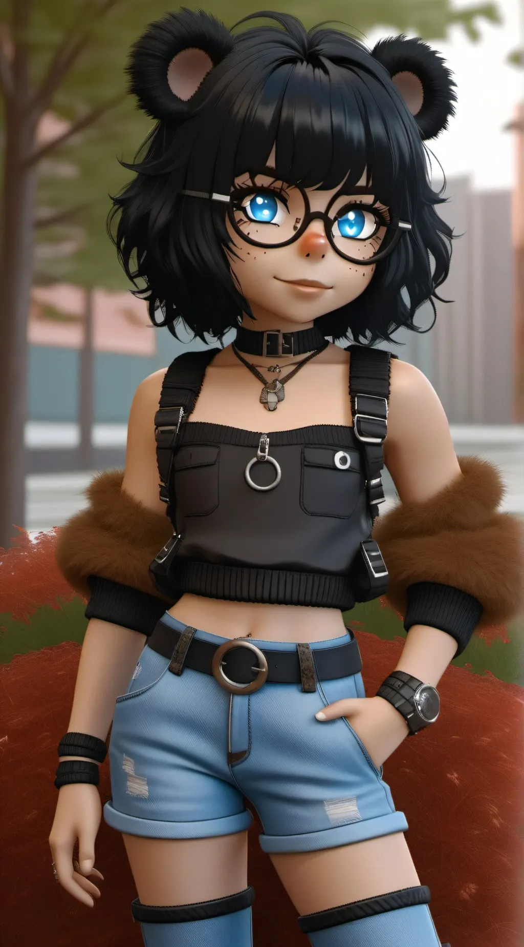 ai character: my oc(eri)  background