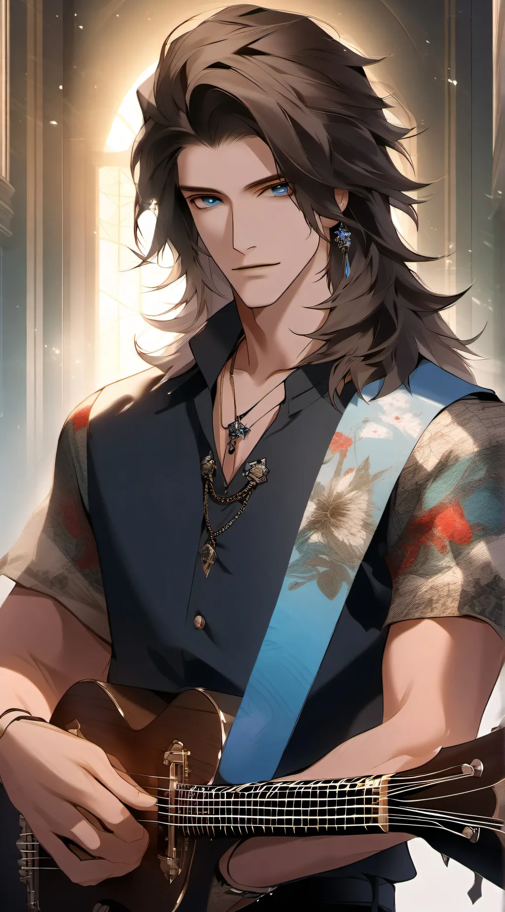 ai character: ♬Jordan♫  background