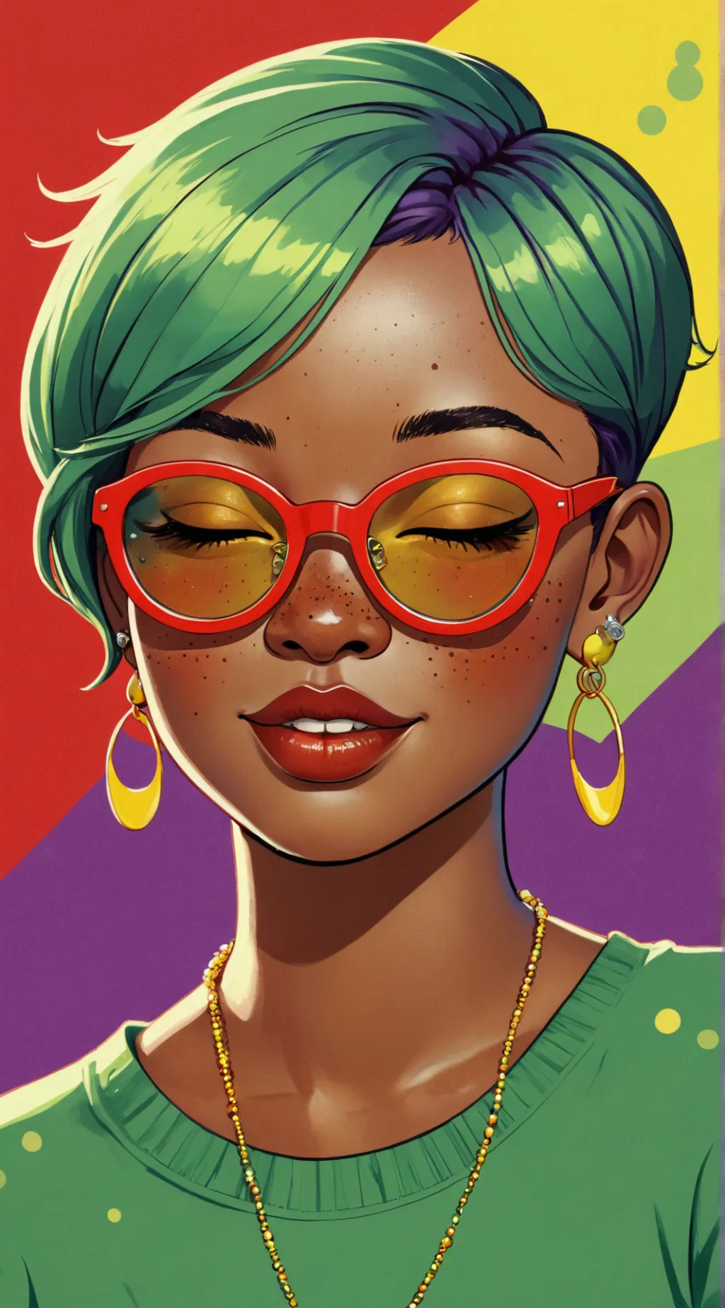 ai character: Eva background