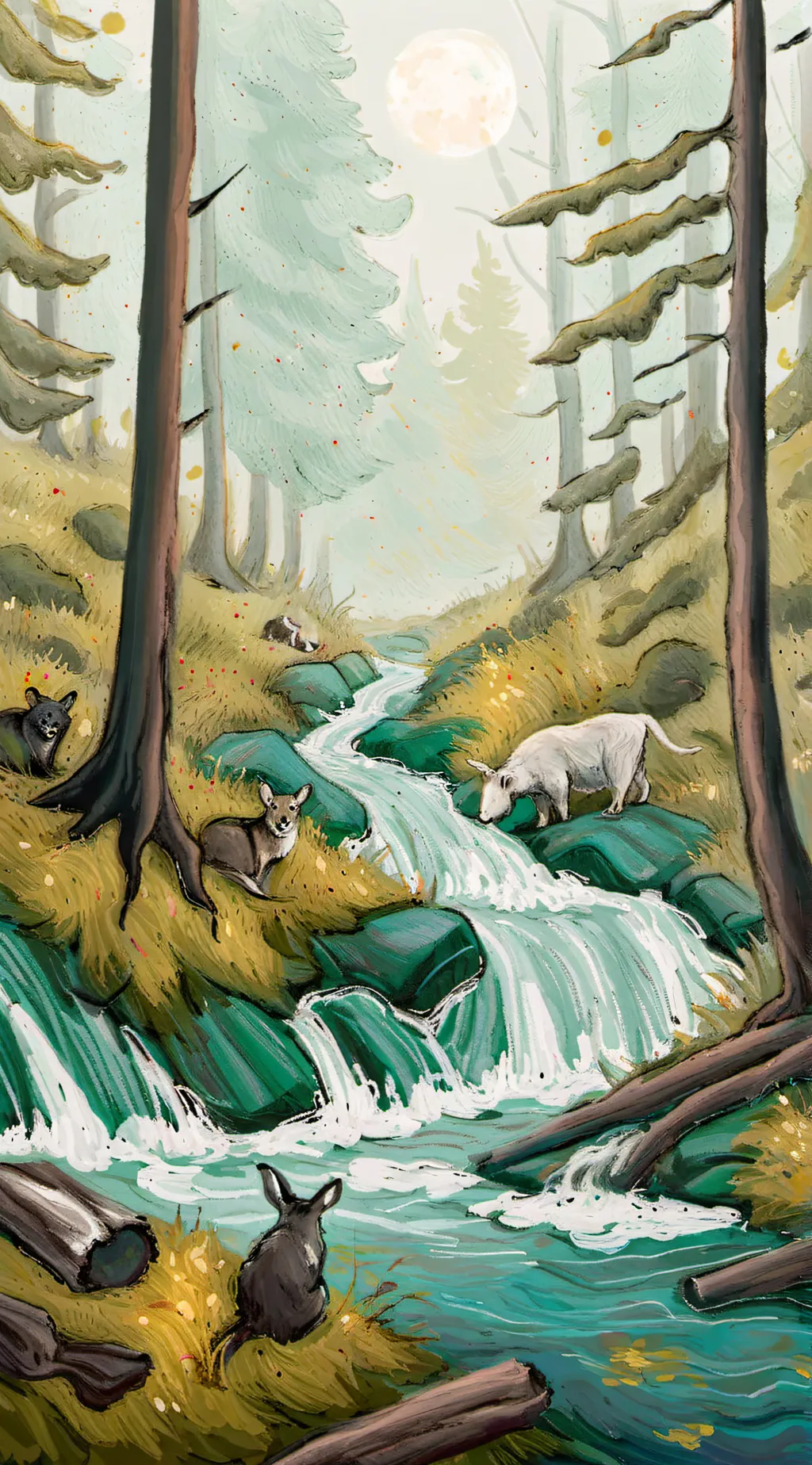 ai character: Nc,Sc and Fc rt background