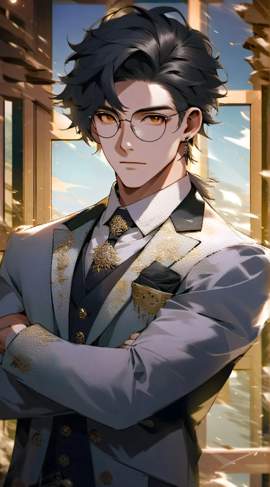 ai character: Yake background