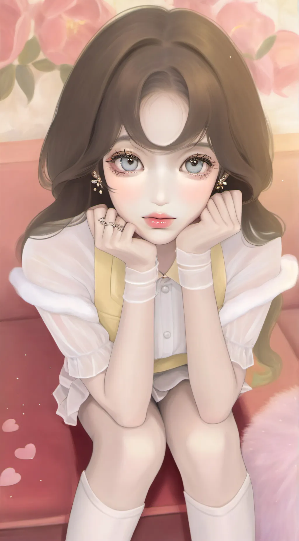 ai character: PICK ME GIRL background